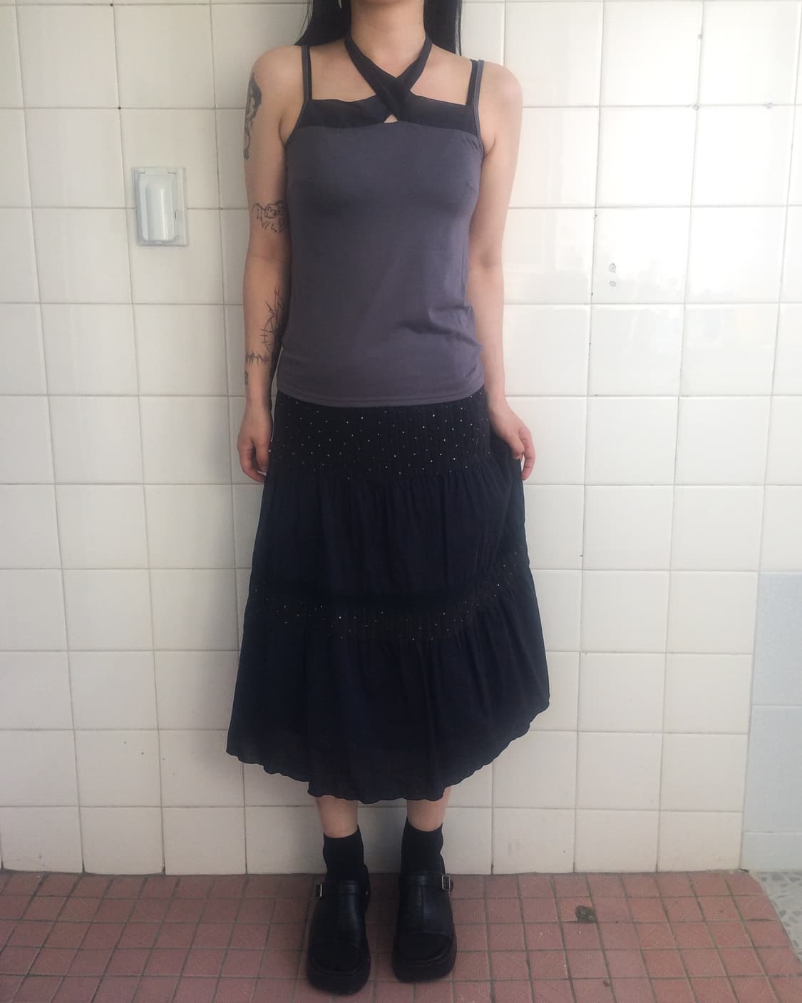 Tied point sleeveless 상품이미지5