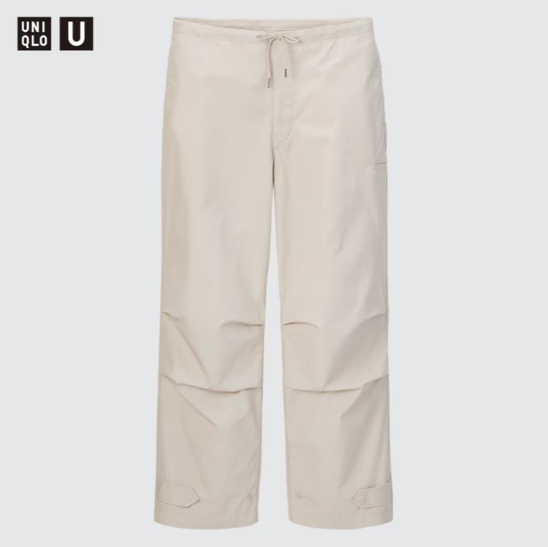 L 새제품) 유니클로 U 22 파라슈트 팬츠 르메르 와이드핏 바지 34 상품이미지2