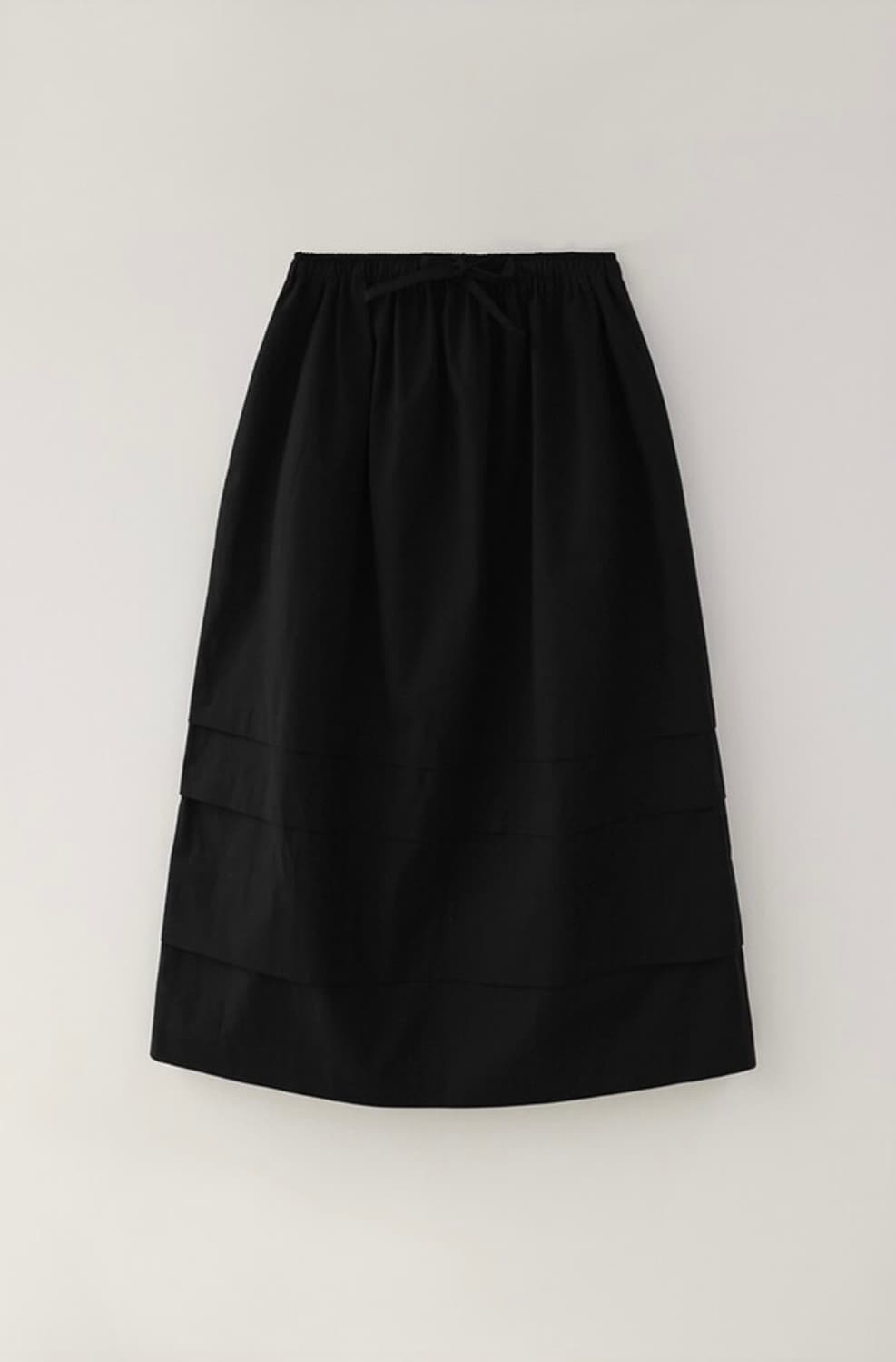 낫띵리튼 Toui layered skirt (Black) 상품이미지1