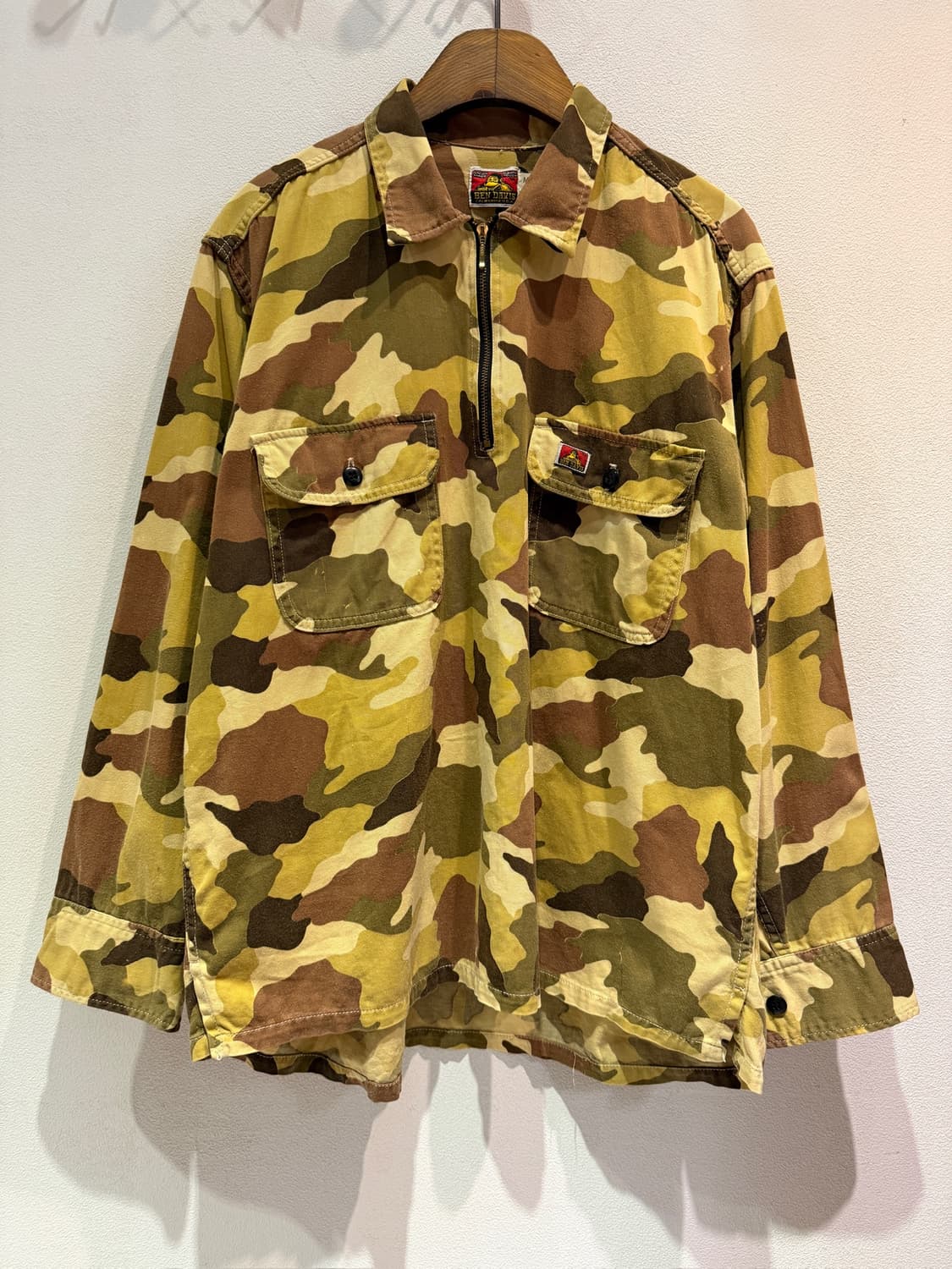 BEN DAVIS 카모 반집업 (Made In Japan) 상품이미지2