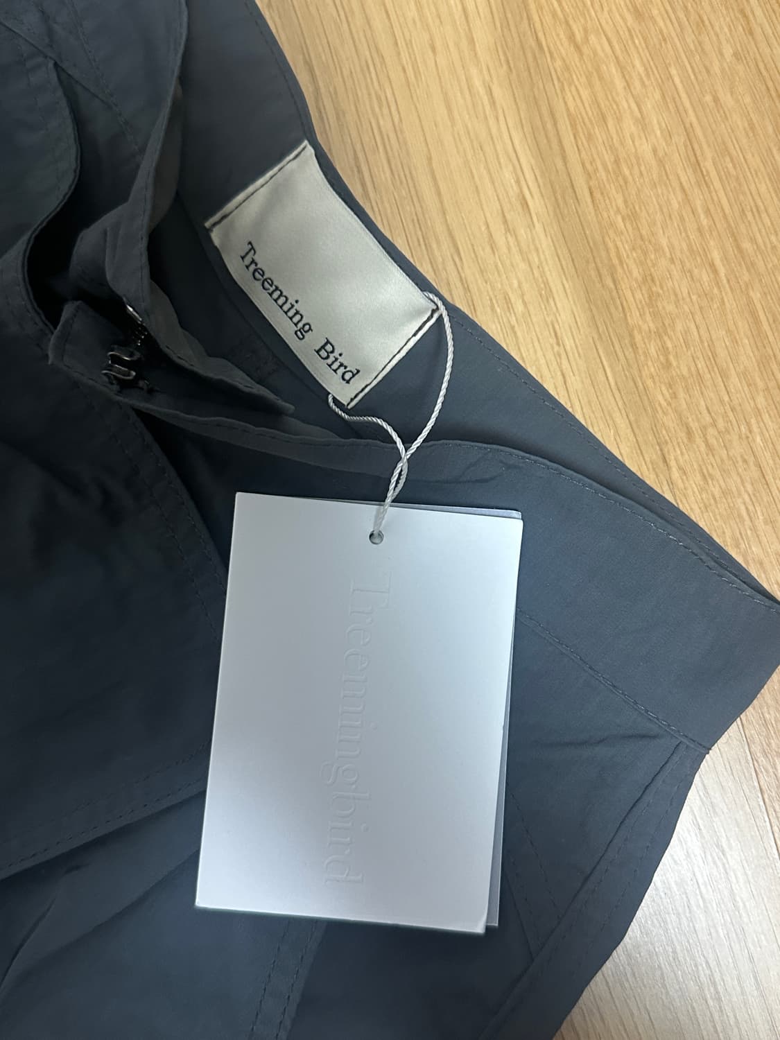 Treeming Bird 차콜 와이드 팬츠 새상품 상품이미지2