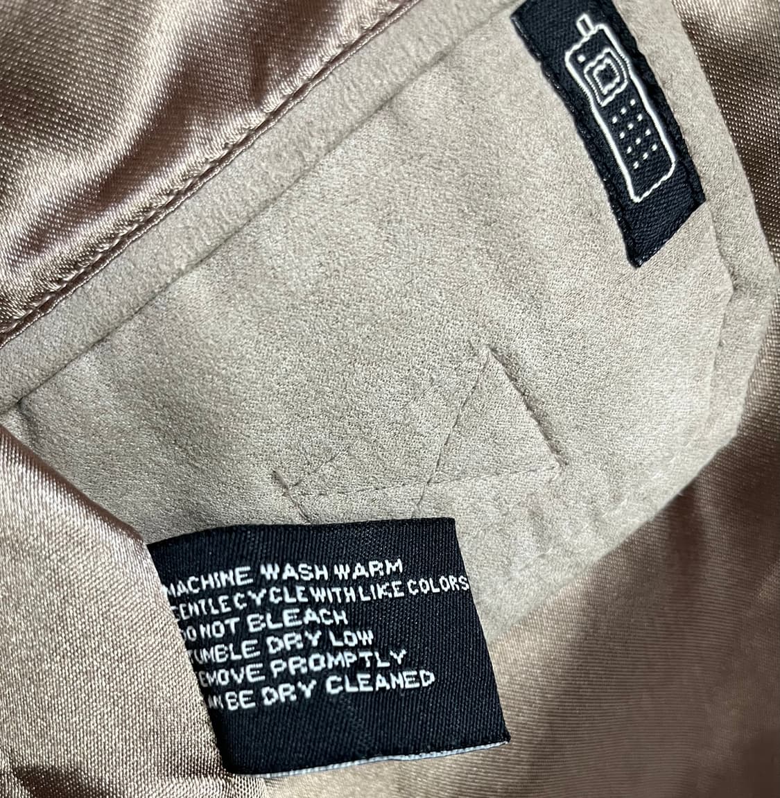 웨더프루프 스웨이드 블루종 자켓 상품이미지9