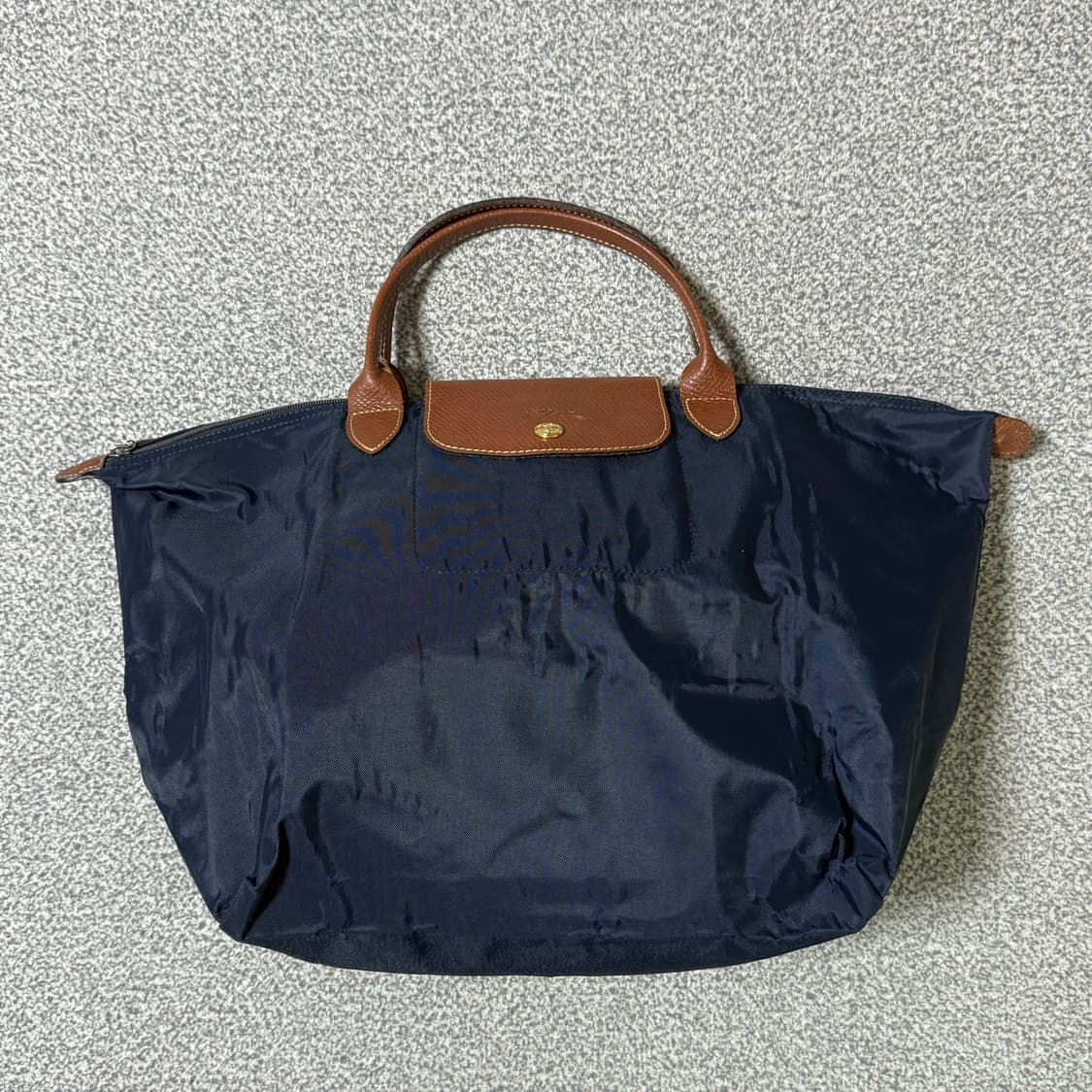 롱샴 토트백 네이비 상품이미지4