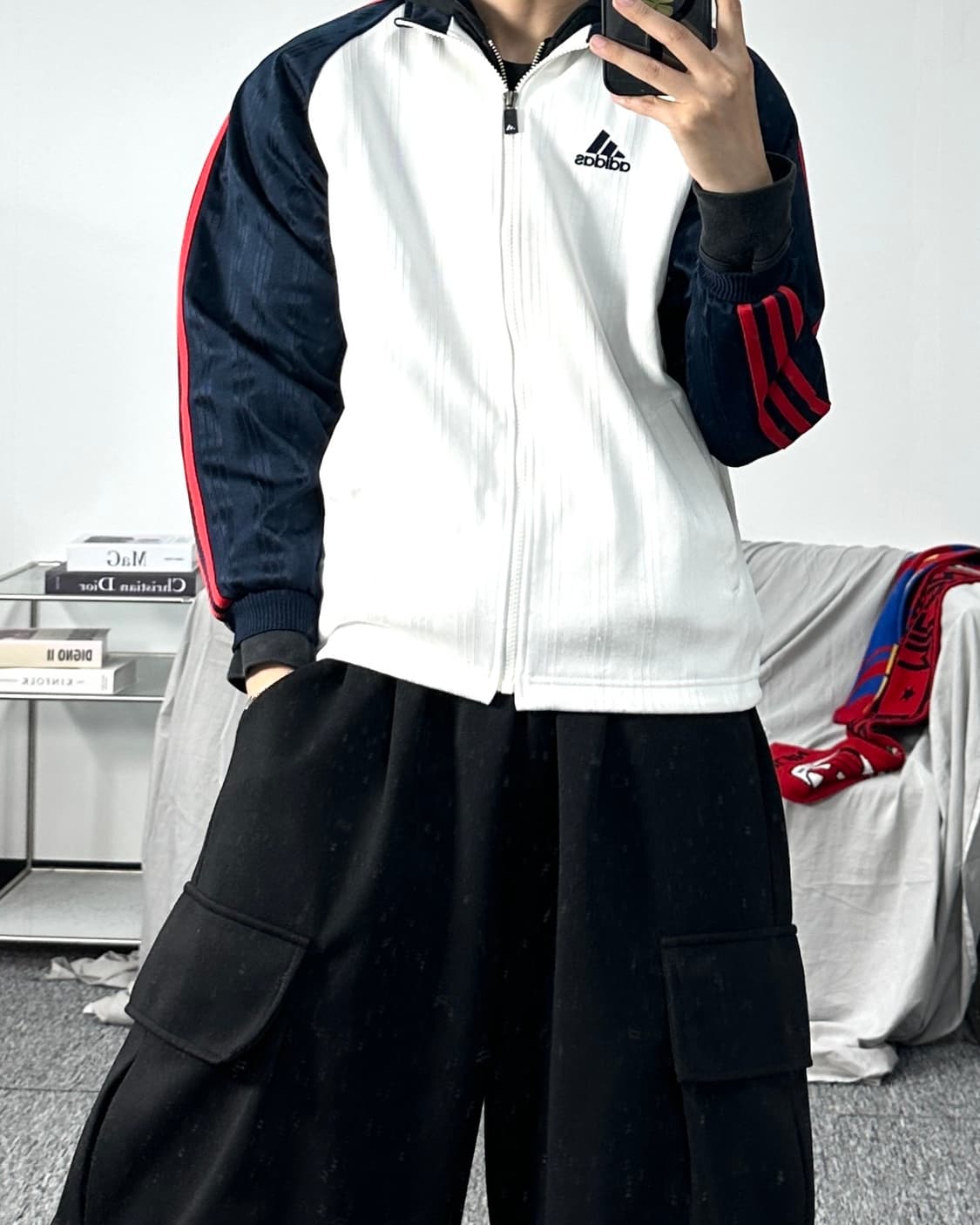 아디다스 00s 제펜 빅로고 트랙탑 져지 상품이미지3