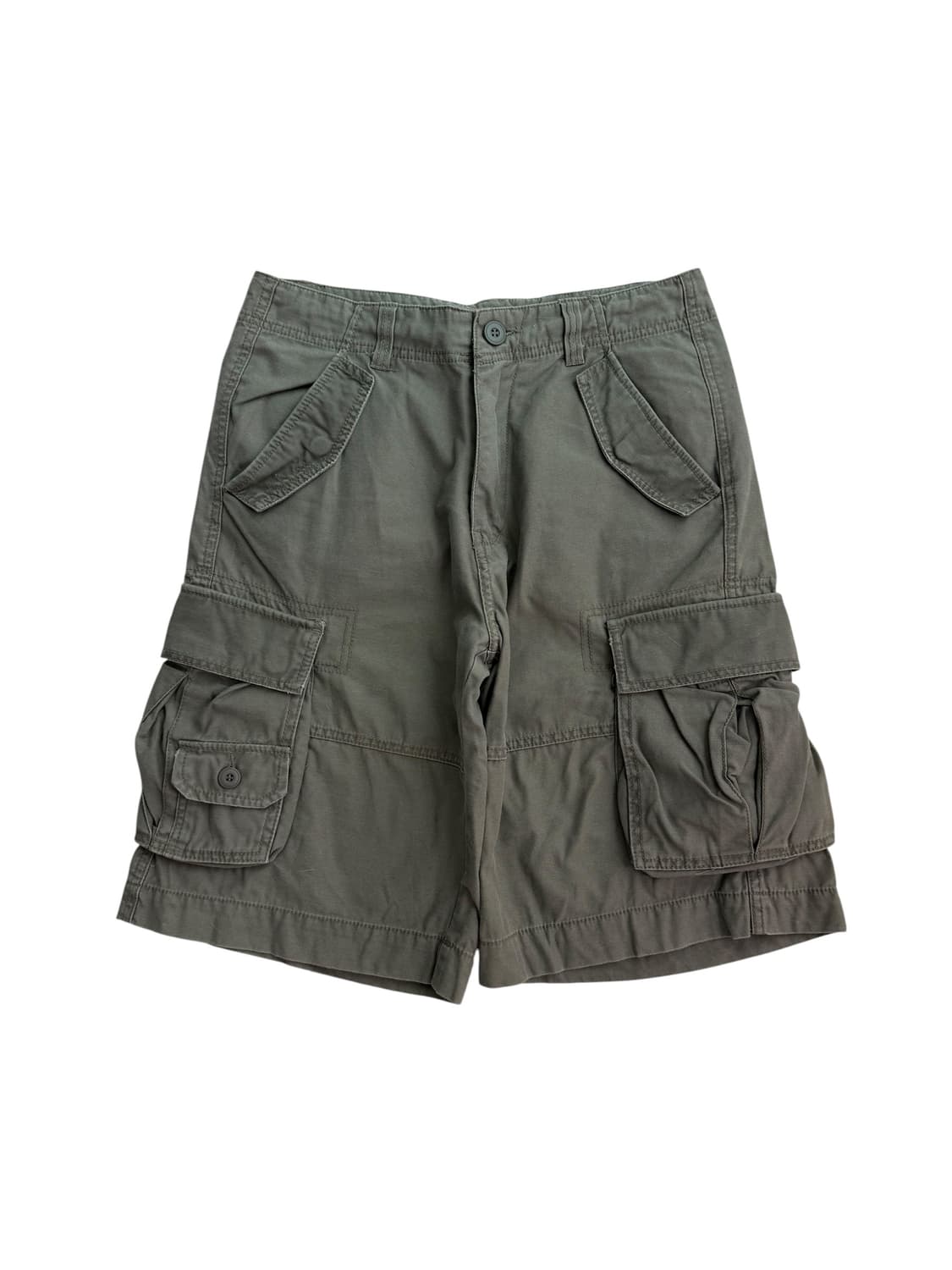 빈티지 카키 버뮤다 팬츠 상품이미지6