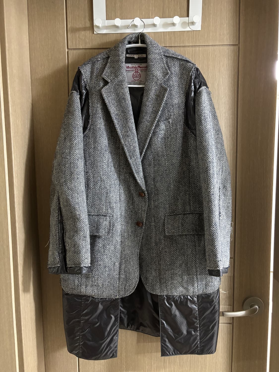 Rebuild by needles 해리스 트위드 코트 S 상품이미지1