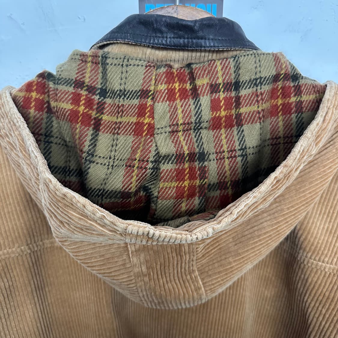 재팬 빈티지 코듀로이 더플 코트 상품이미지8