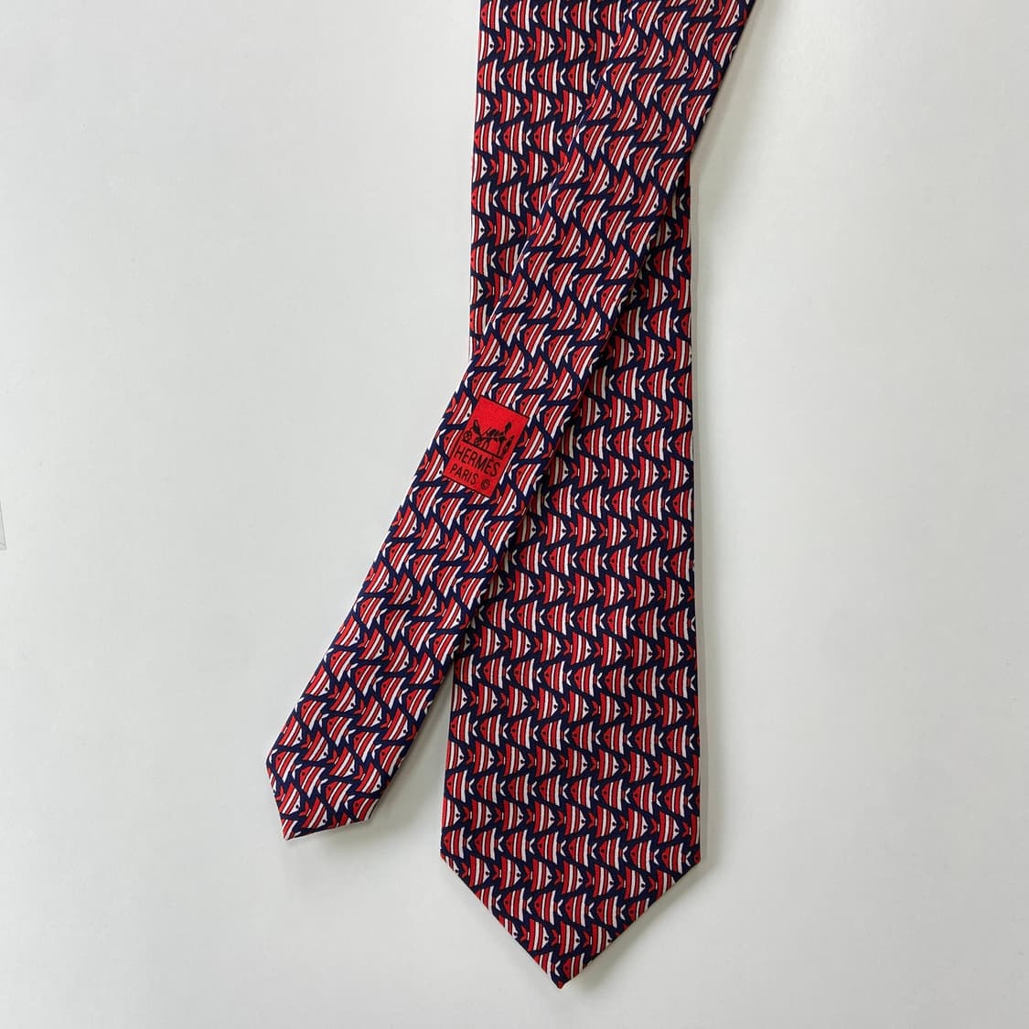 최상급 에르메스 명품 정품넥타이(HERMES) 8.1cm 상품이미지1