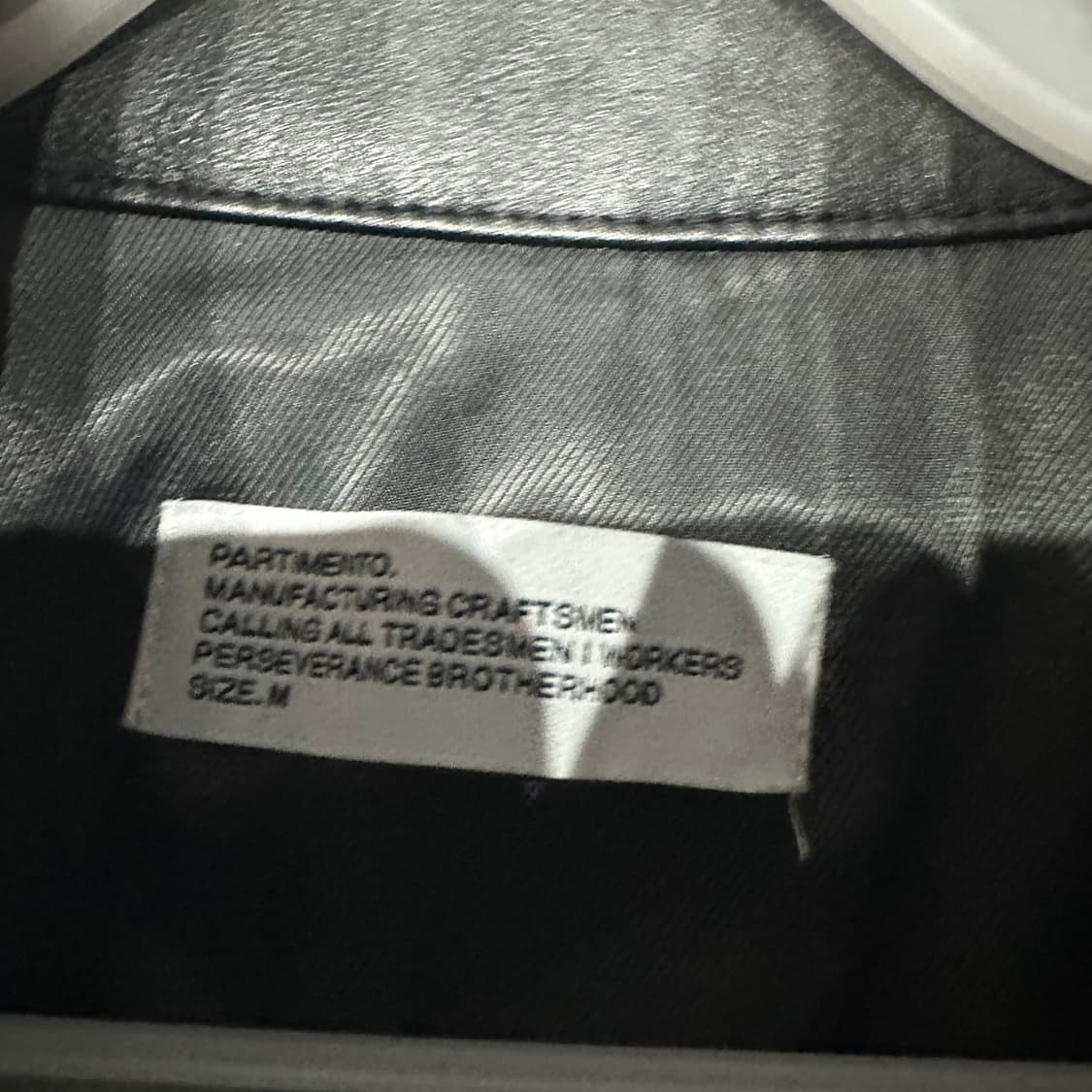 파르티멘토 비건레더 필드자켓 오버핏M 상품이미지3