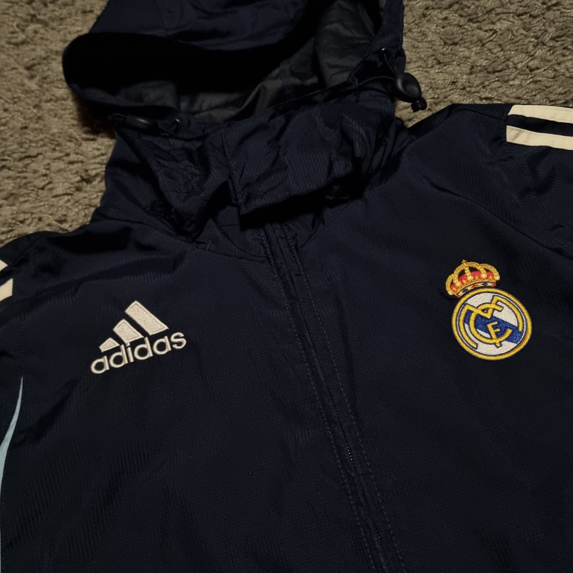 아디다스 레알마드리드 07-08 레인 자켓 105 xl 바람막이 빈티지 상품이미지3