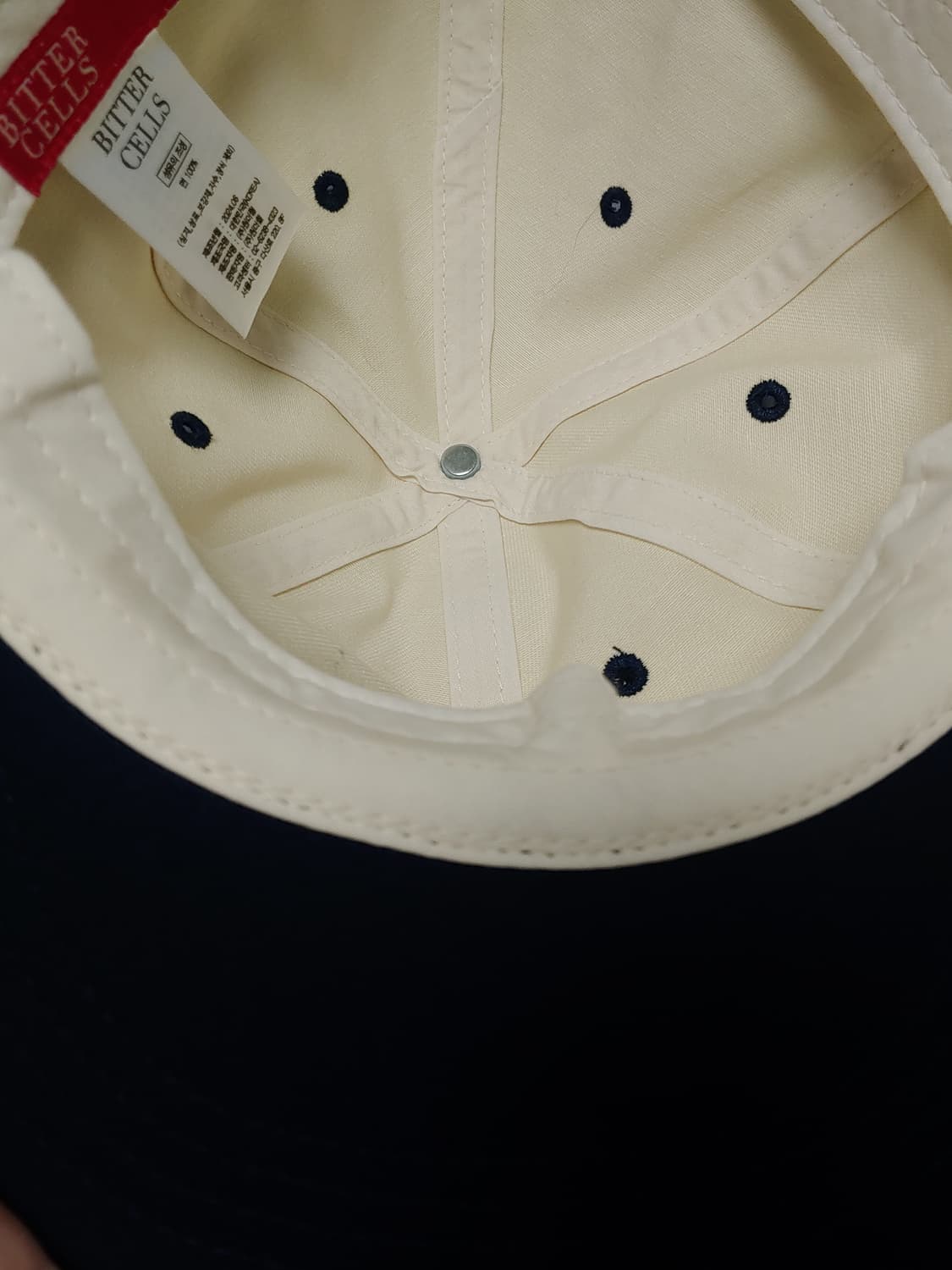 비터셀즈 모자 파리스 볼캡 택만 제거 BT Paris Cap-Navy 상품이미지3