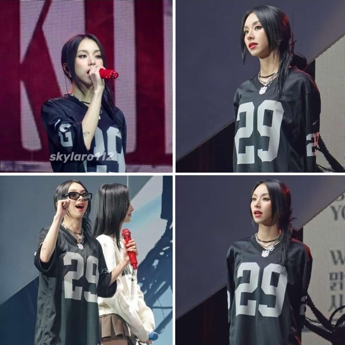 [XL] 나이키 nfl 풋볼져지 져지 레이더스 채영착용 오버핏 상품이미지4
