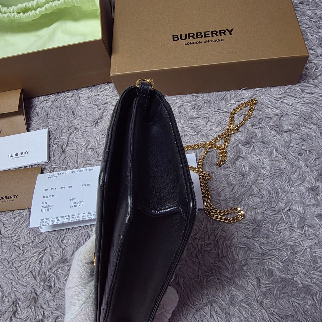 {클로젯}[백화점 풀구성+인보이스]버버리 롤라백 상품이미지8