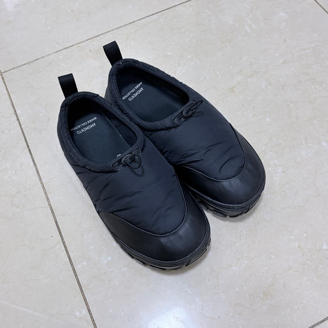 [275] 아모멘토 패딩 슬립온 상품이미지1