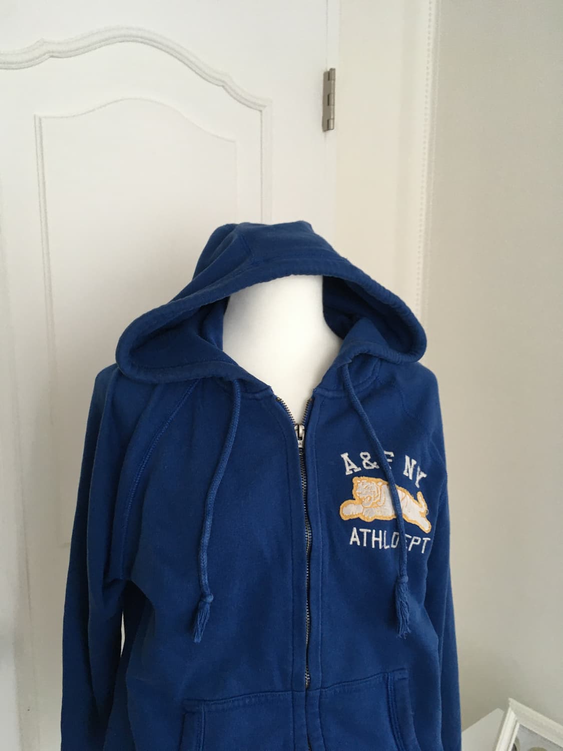 아베크롬비 빈티지 블루 후드집업 상품이미지2