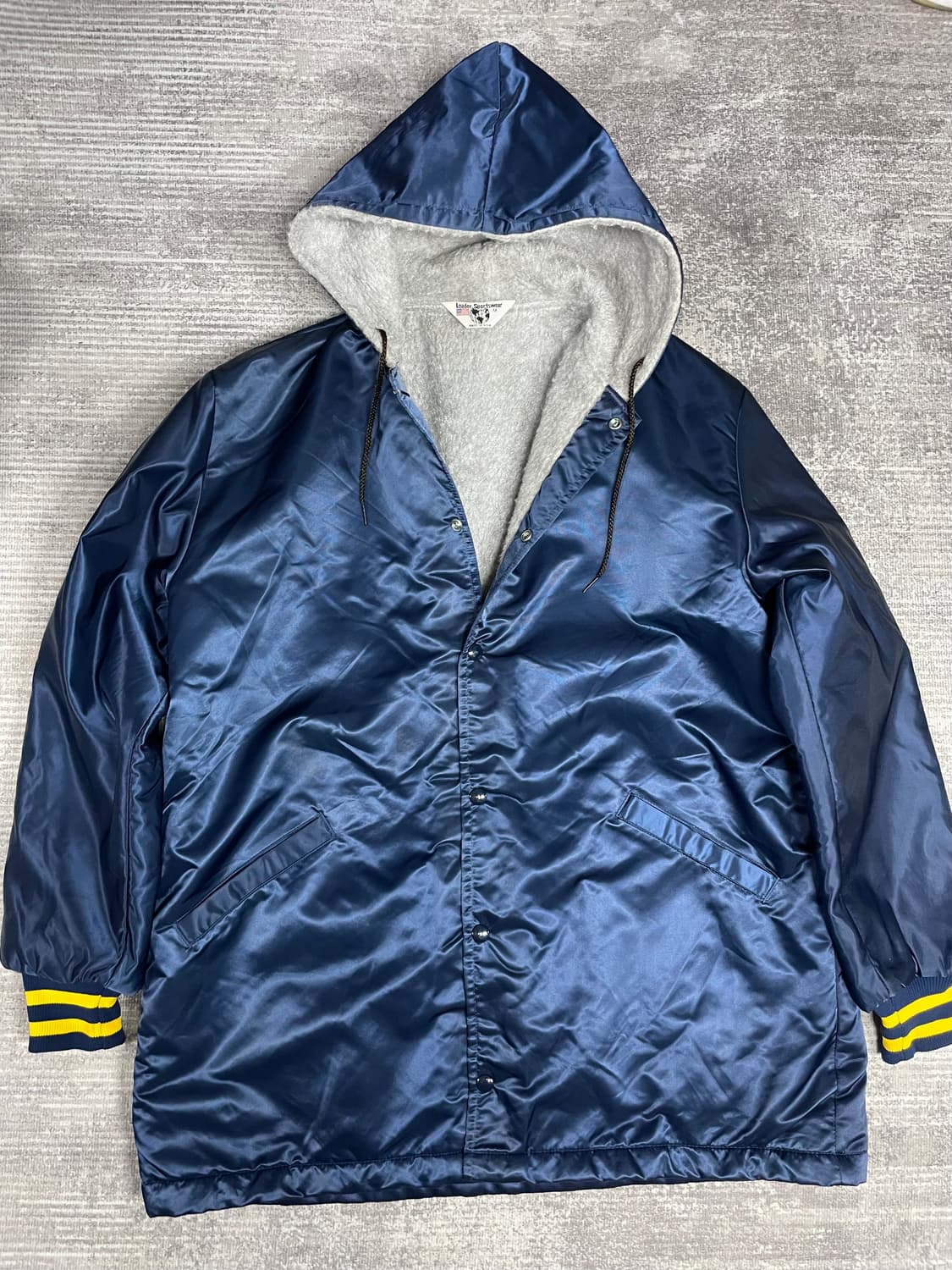USA vintage Leader Sportwear  바시티 봄버 상품이미지1
