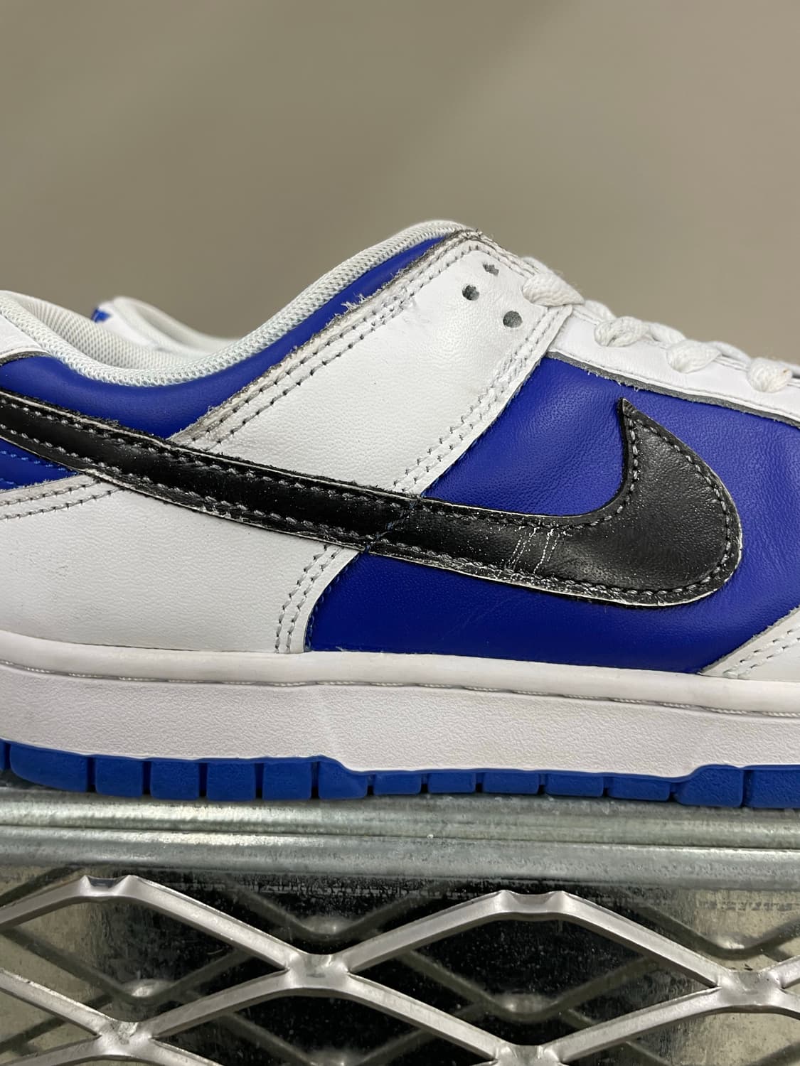 나이키 덩크 로우 레이서 블루 앤 화이트   280 상품이미지8