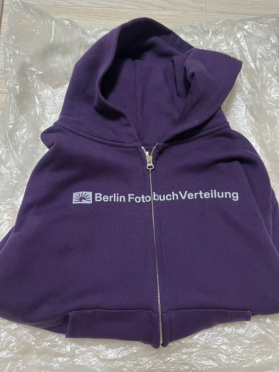 베를린포토북 후드집업 퍼플 s 상품이미지1