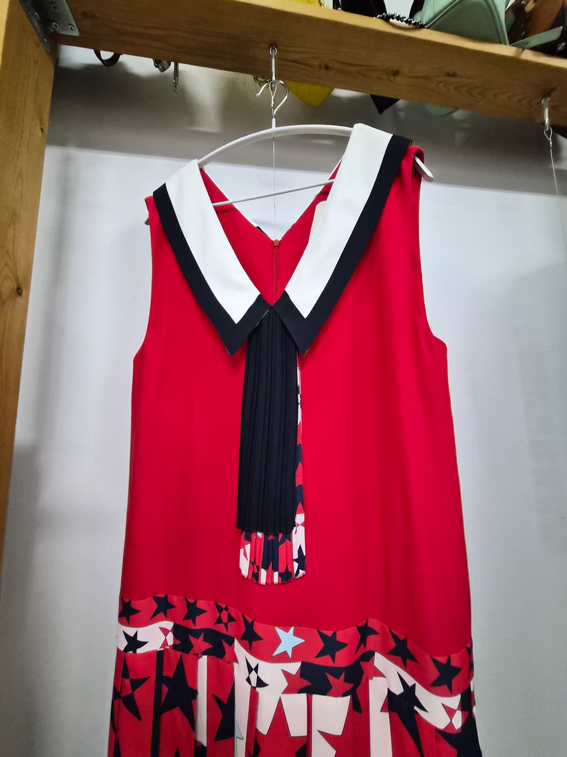 럭키슈에뜨 브이넥 롱 원피스 상품이미지6