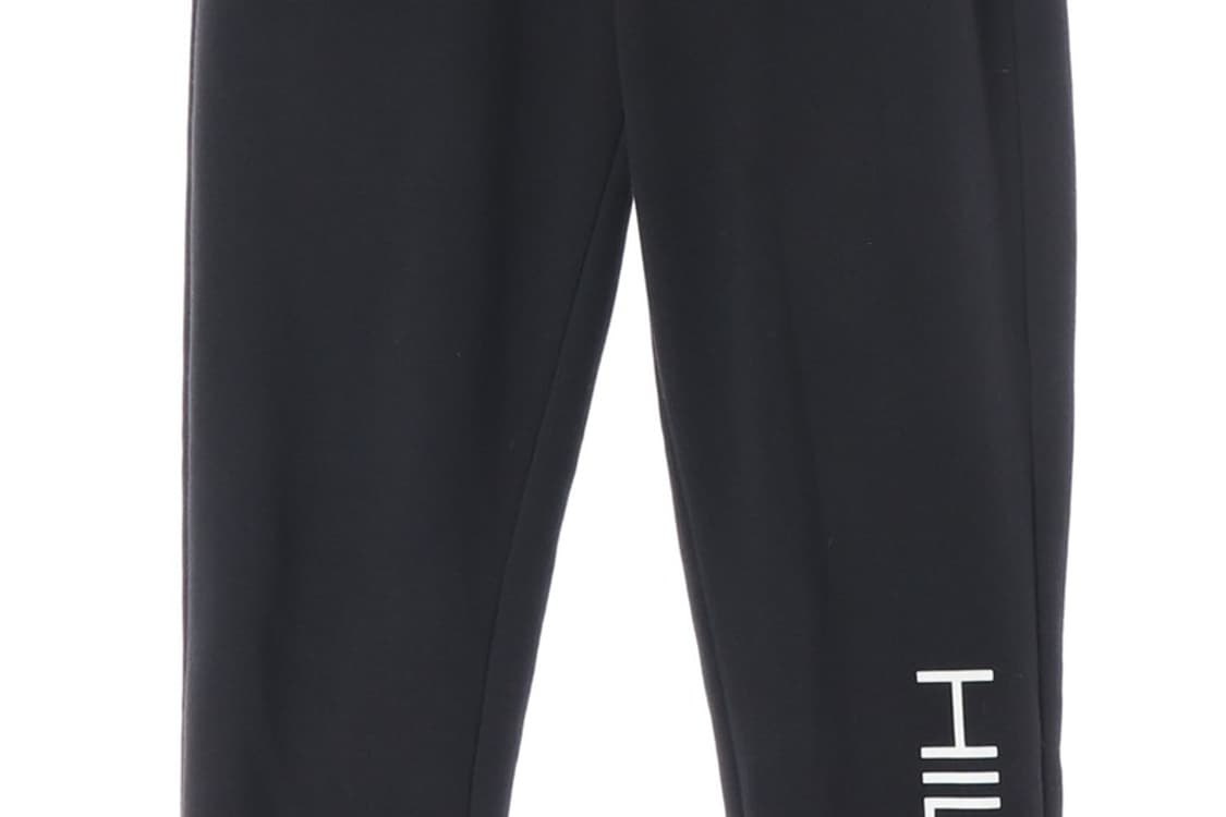 타미힐피거 사이드 레터링 로고 기모 조거 팬츠 블랙 S 상품이미지4