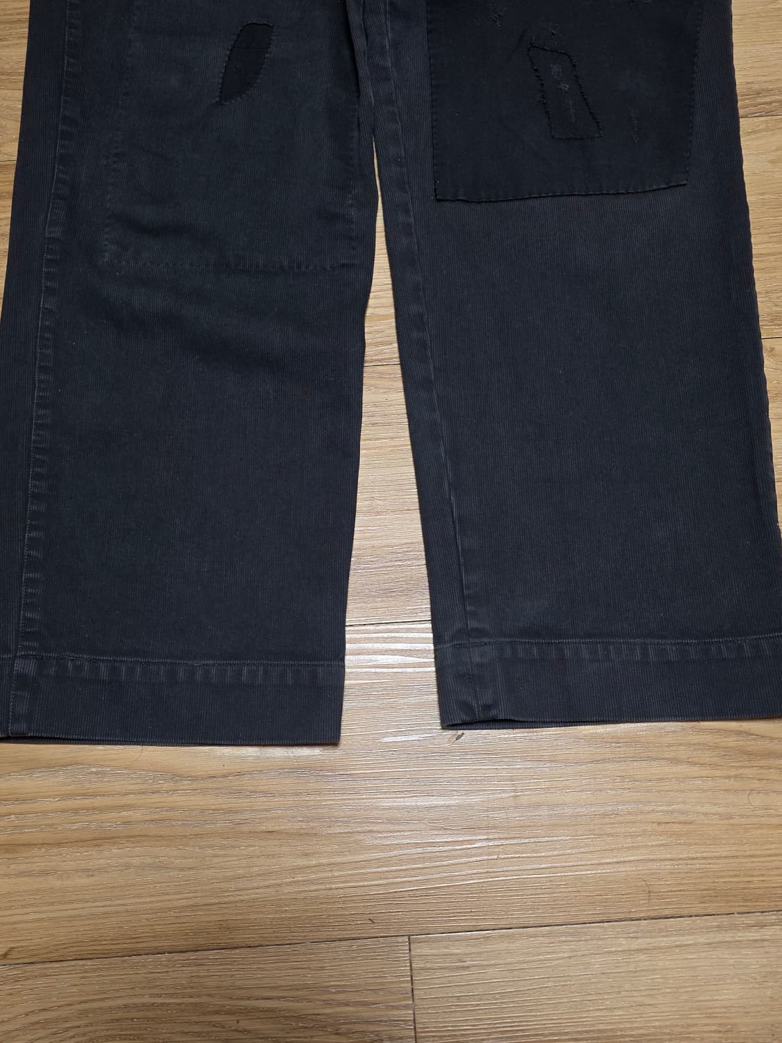 34size택포40만)23시즌 올드조 스카페이스 패디드 백 트라우저 상품이미지7