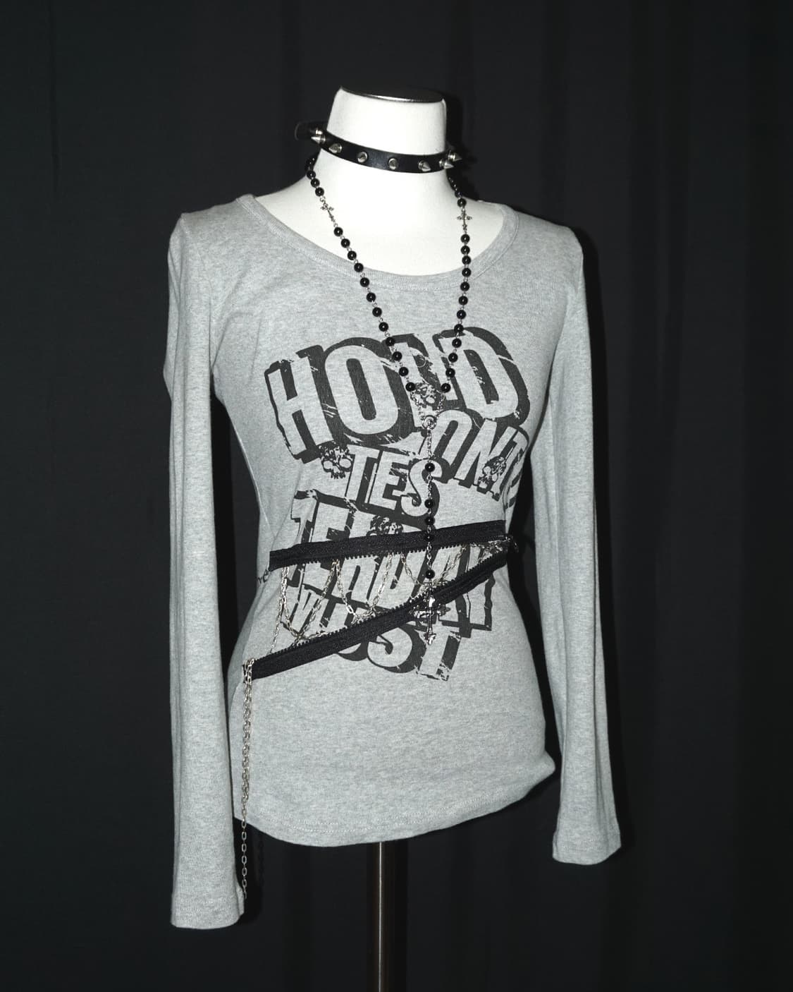 (garnet) punk detail long sleeve  상품이미지3
