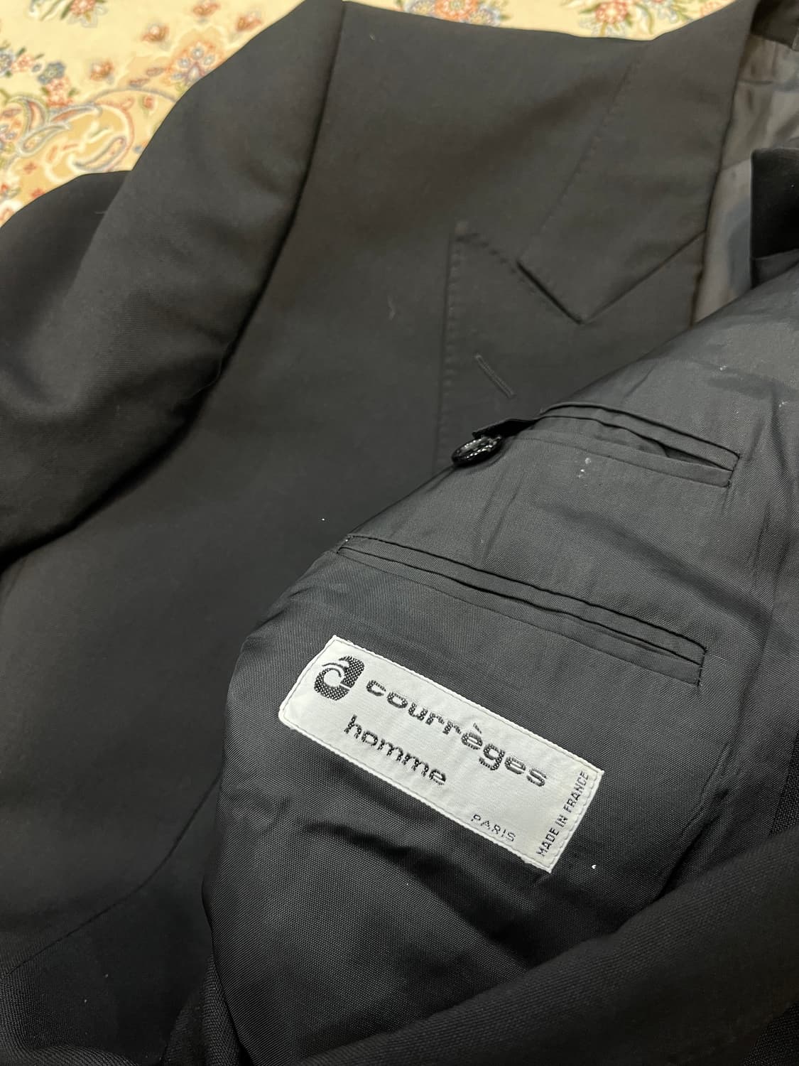 꾸레쥬 옴므 더블 브레스티드 자켓 상품이미지3