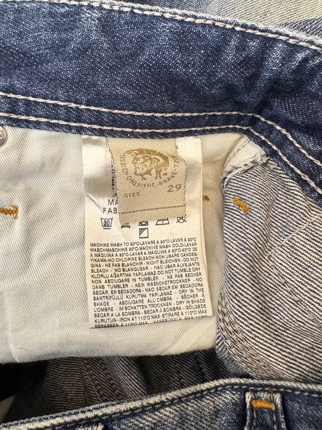 디젤 KROOLEY 스트레이트 데님 상품이미지7