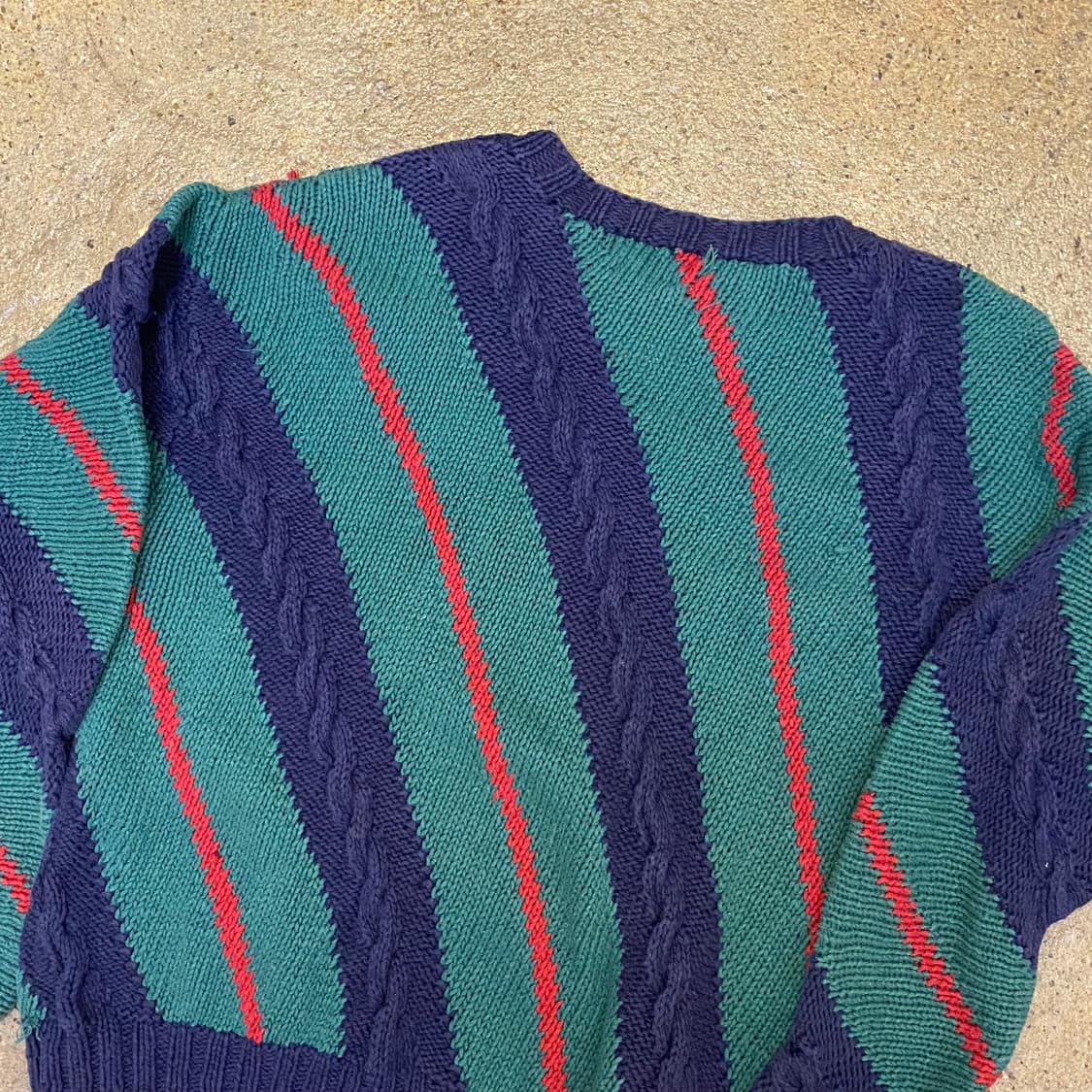 90s USA 빈티지 크리스마스 니트 케이블 니트 연말파티 니트 상품이미지6