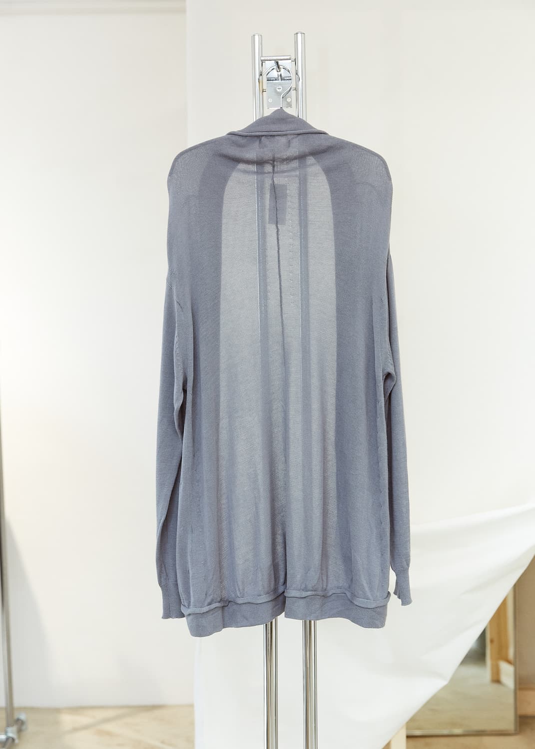 Noir Cotton Silk Cardigan 상품이미지4