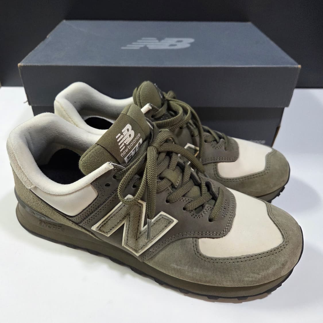 뉴발란스 / 준야 준야와타나베 574 카키 / 280 상품이미지1