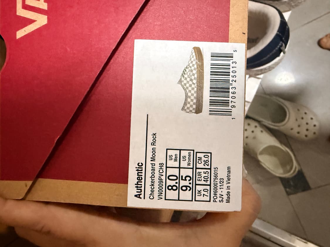 반스 어센틱 체커보드 문락 상품이미지3