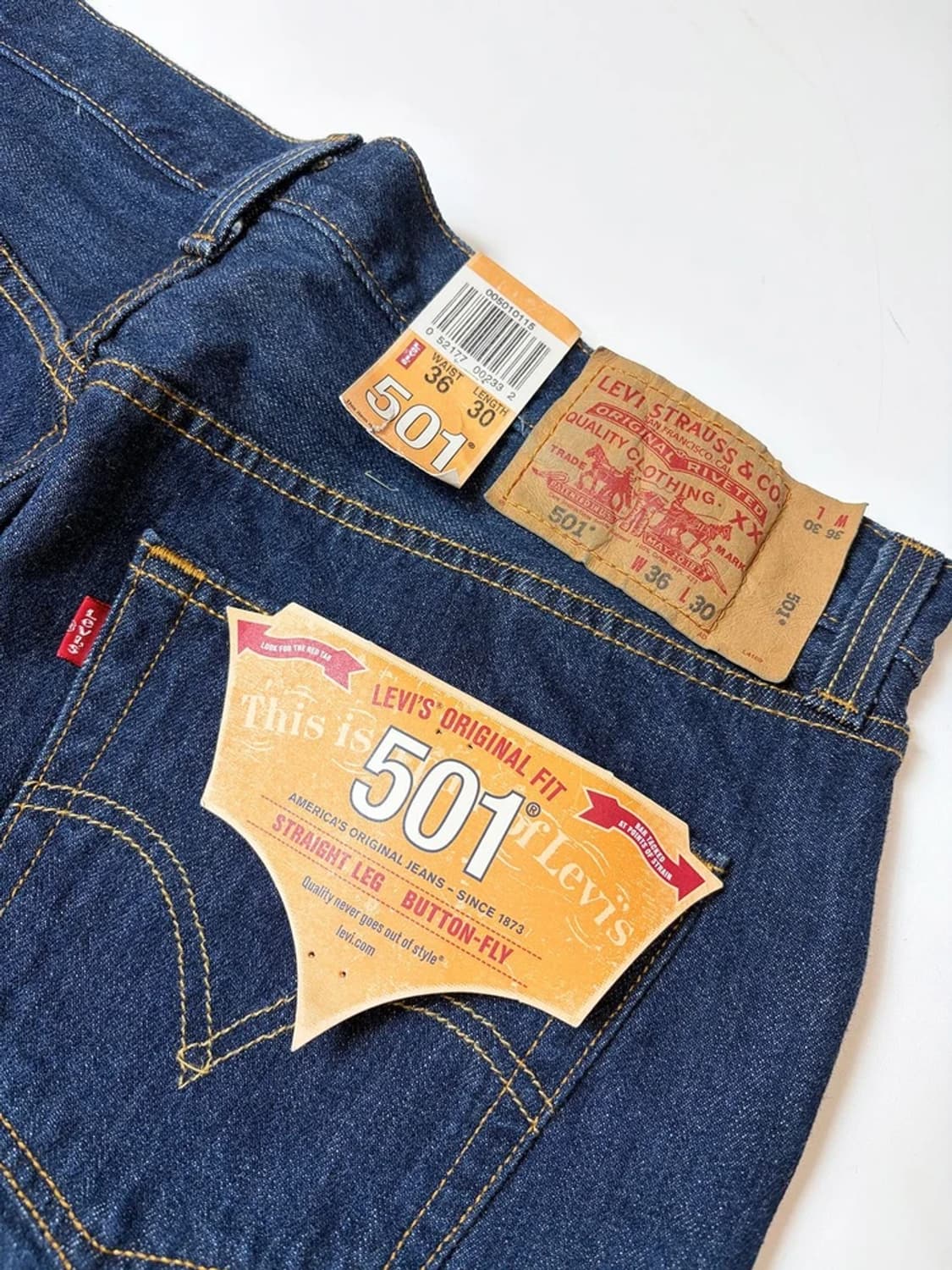 리바이스 501 00's 스트레이트 데님 팬츠 PN9239 상품이미지6