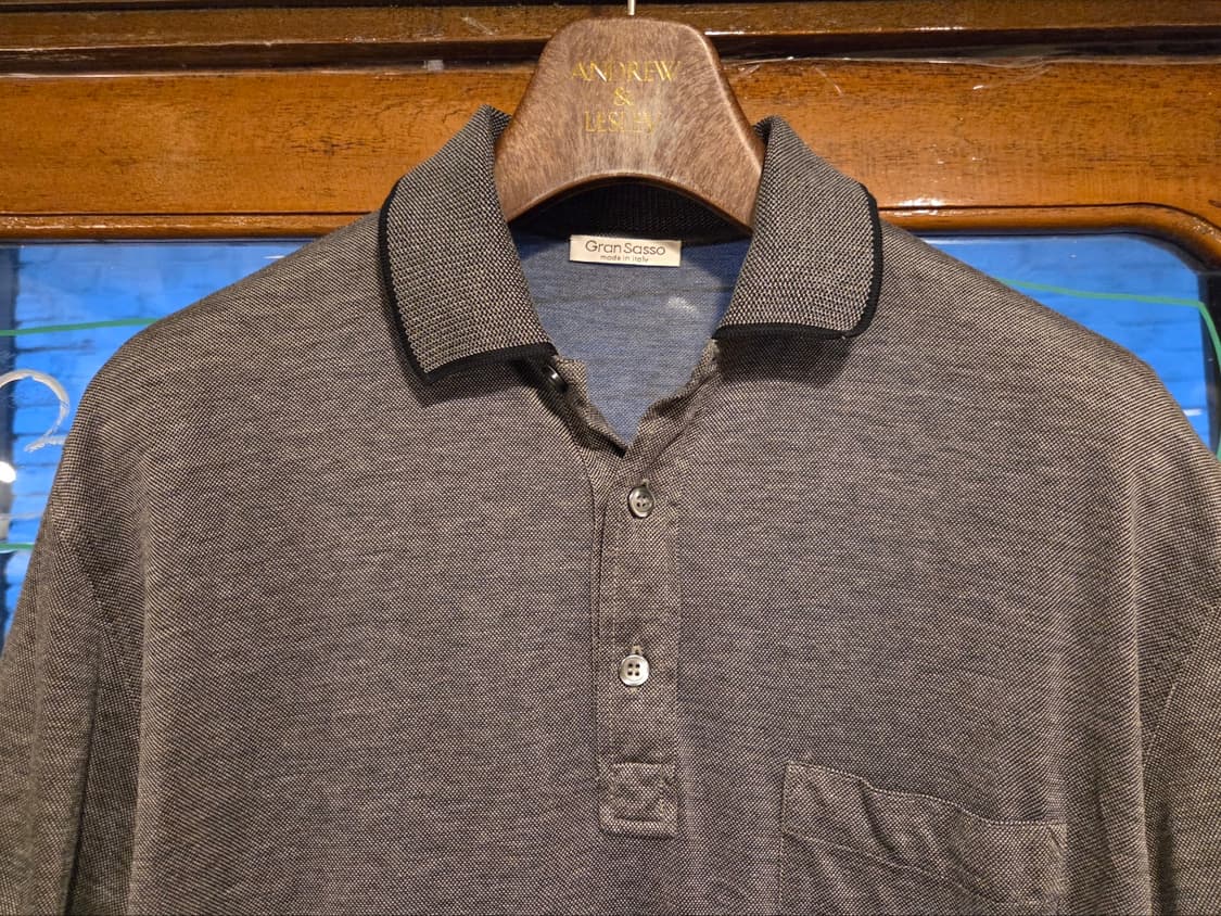 그랑싸소 PK 실크 티셔츠 상품이미지2