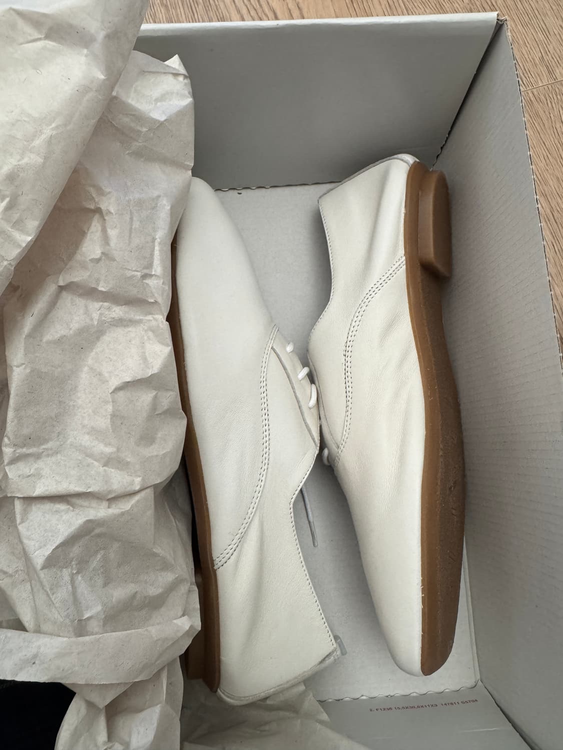 흐꺙 더비 무광 옥스포드 블랙, 화이트 상품이미지2