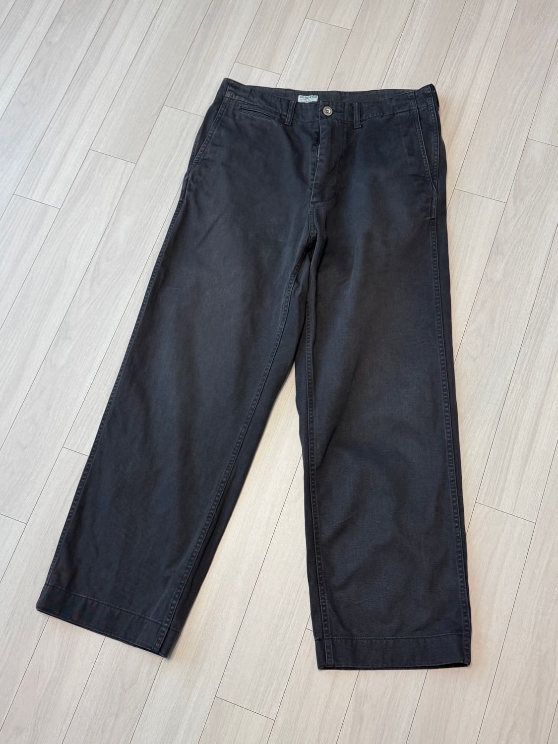 비헤비어 1942 유즈드 치노팬츠 - 블랙 2사이즈 상품이미지1