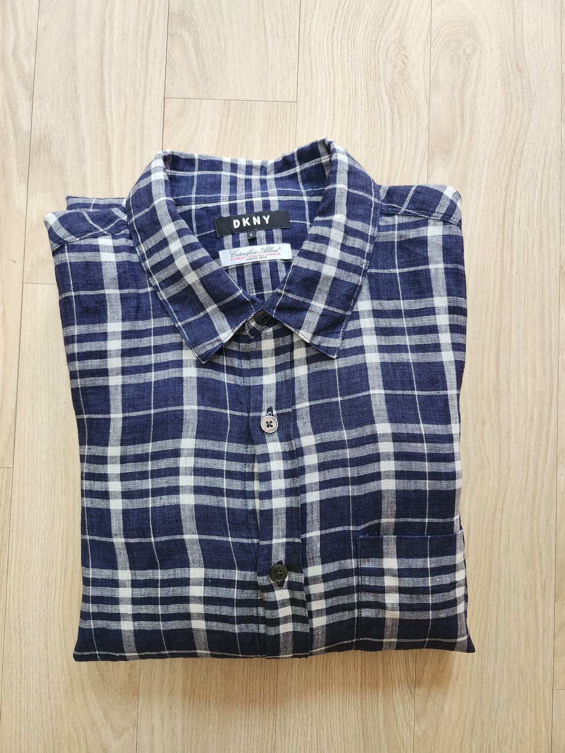 DKNY 린넨체크셔츠 (S 상품이미지6