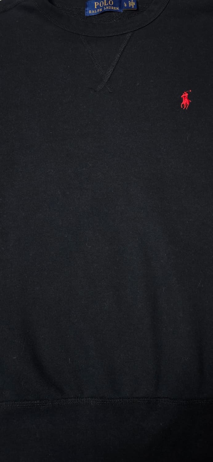 폴로 랄프로렌 남성 블랙 맨투맨 L 상품이미지5