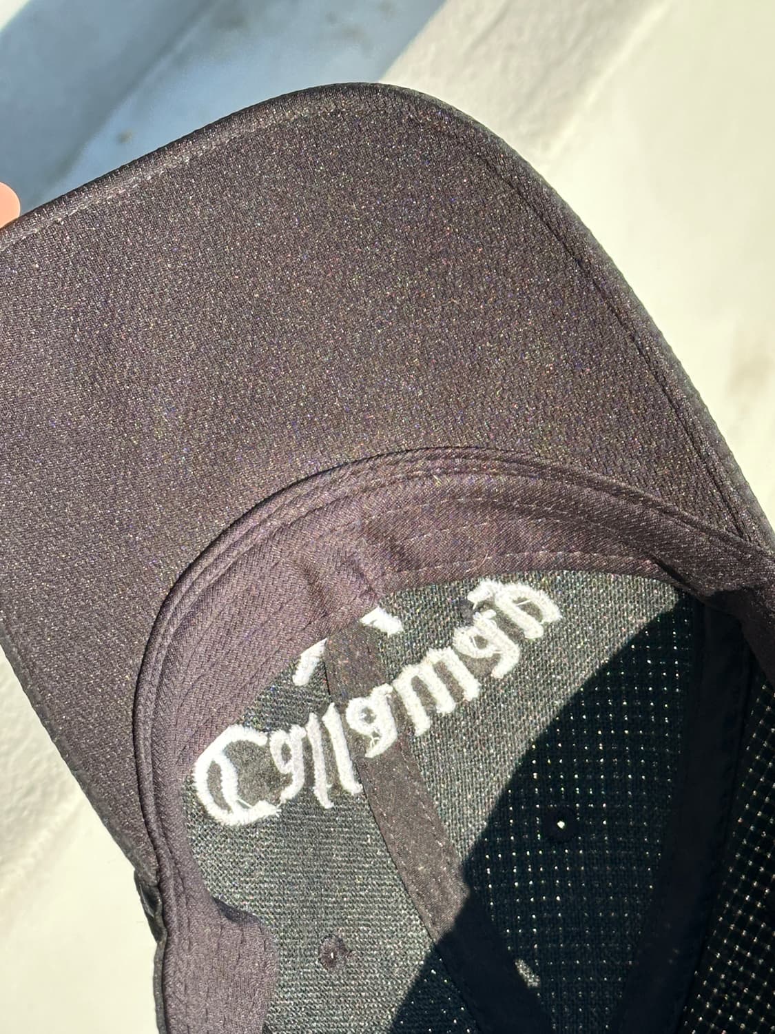 [F] 캘러웨이 로고 블랙 볼캡 모자 상품이미지5