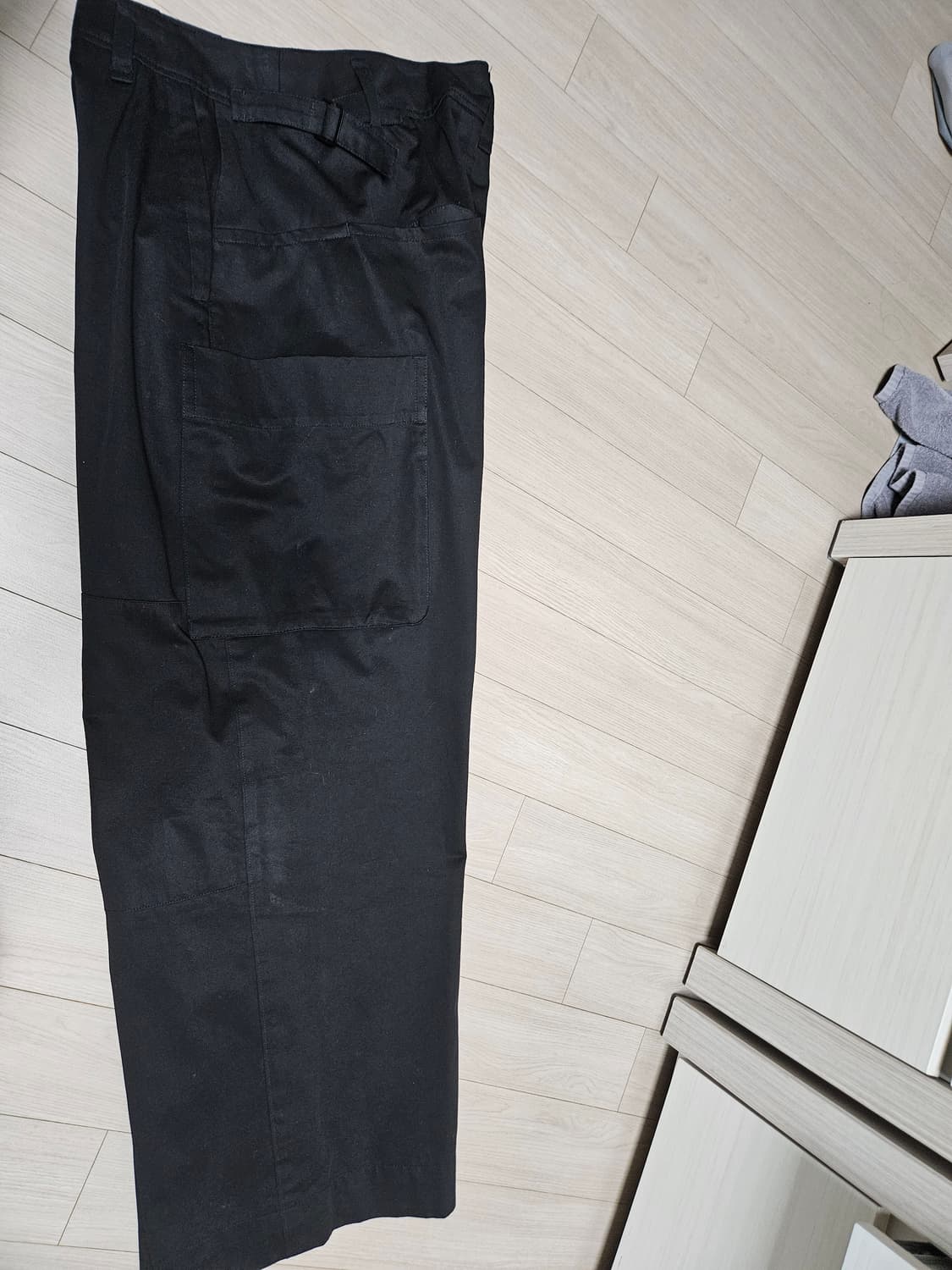 폴리테루 빅카고팬츠 블랙 4 상품이미지1