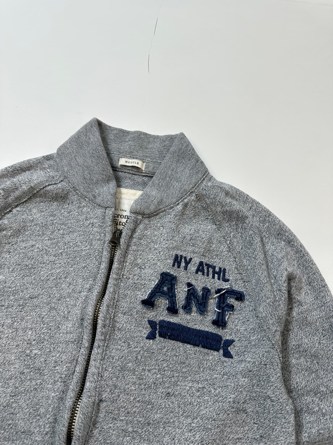 아베크롬비 그레이 봄버 집업  상품이미지1