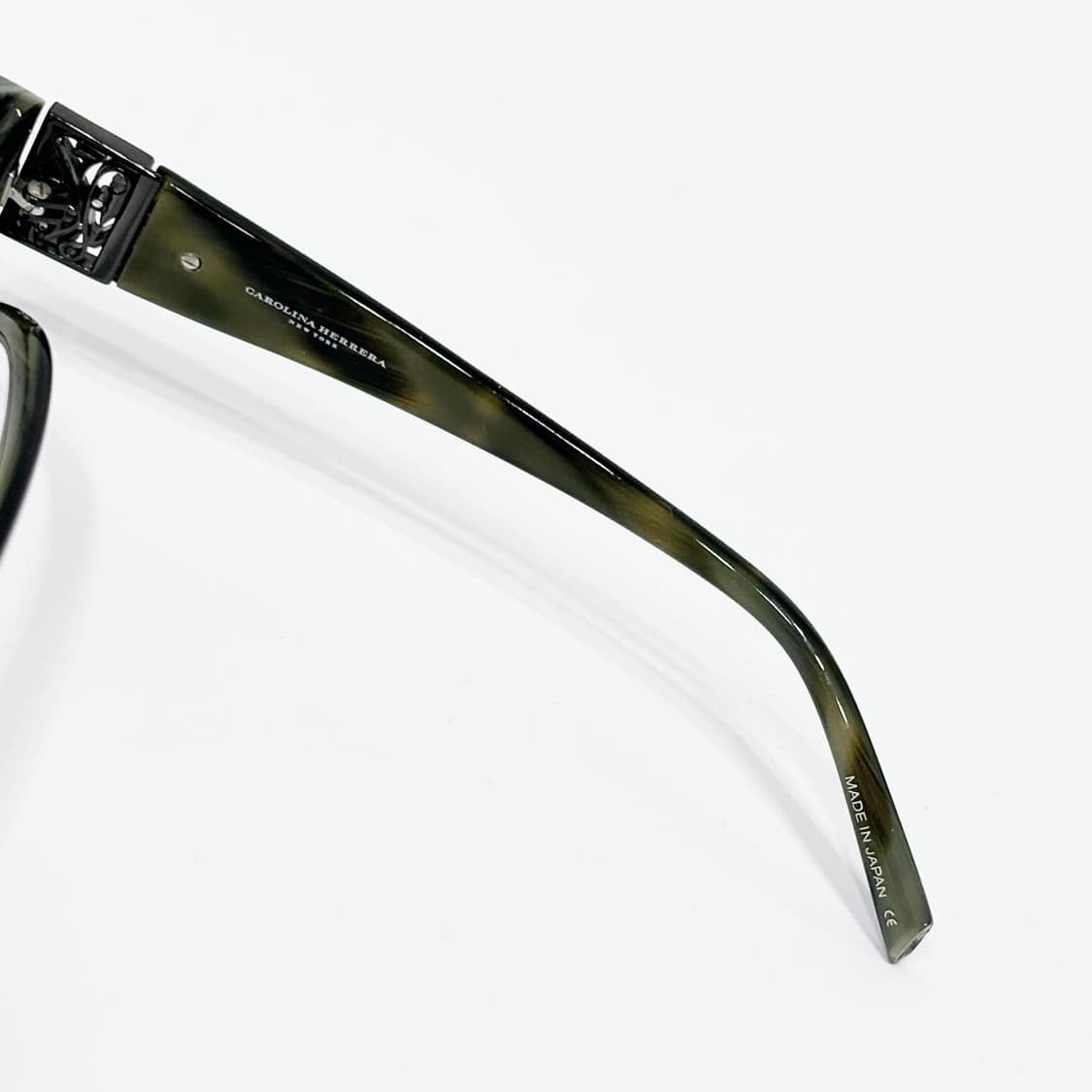 CAROLINA HERRERA 그린 뿔테 데드스탁 빈티지안경 상품이미지4