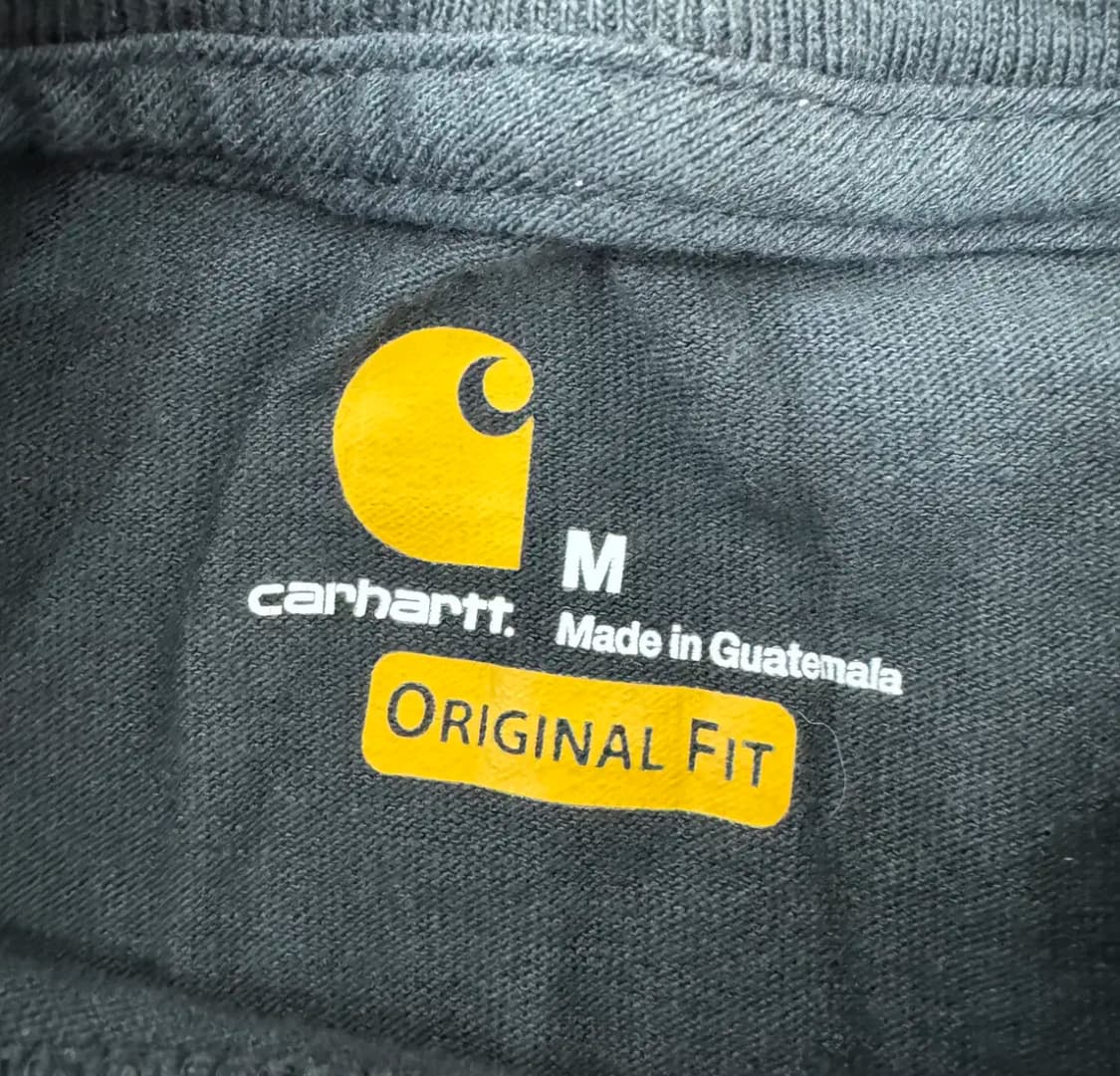 M(100) 칼하트 시그니처 라운드 슬리브 티셔츠  상품이미지4