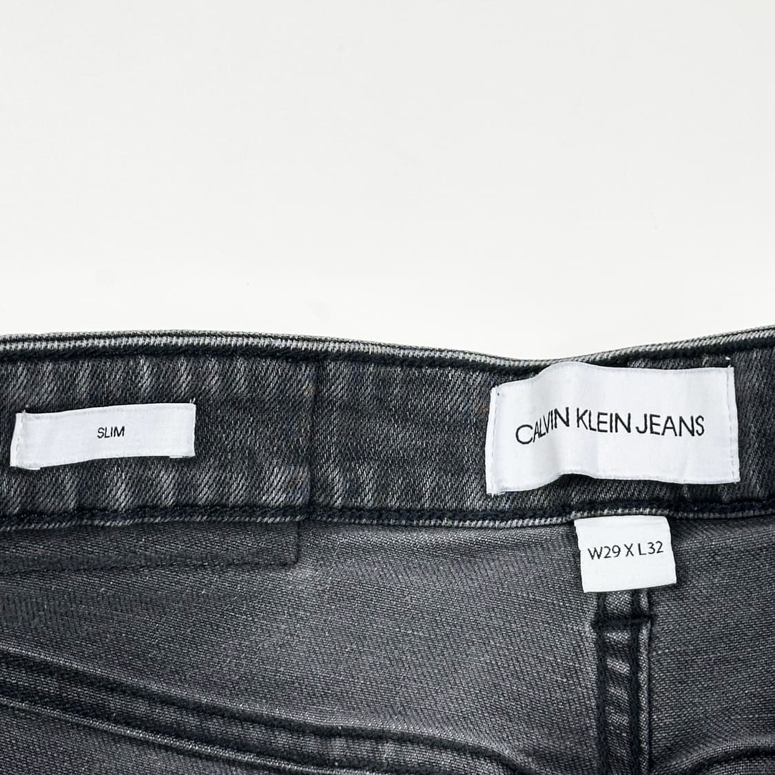캘빈클라인 ck 흑청 블랙진 데님 팬츠 (29인치 여성추천) 상품이미지5