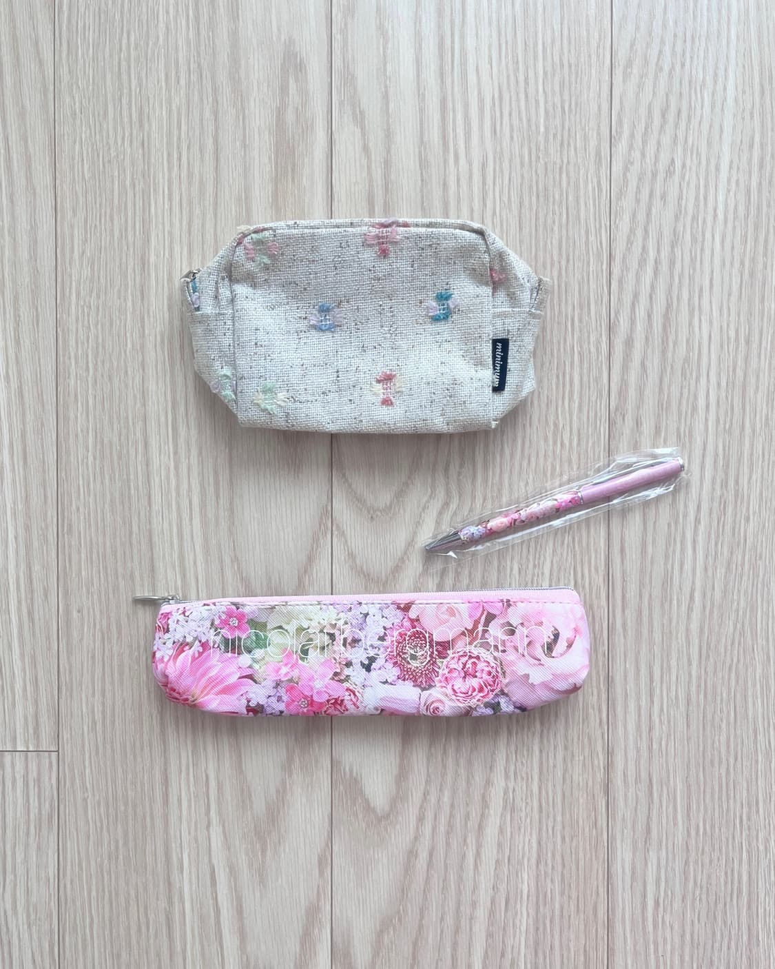 빈티지 미니 파우치 2종 세트 상품이미지1