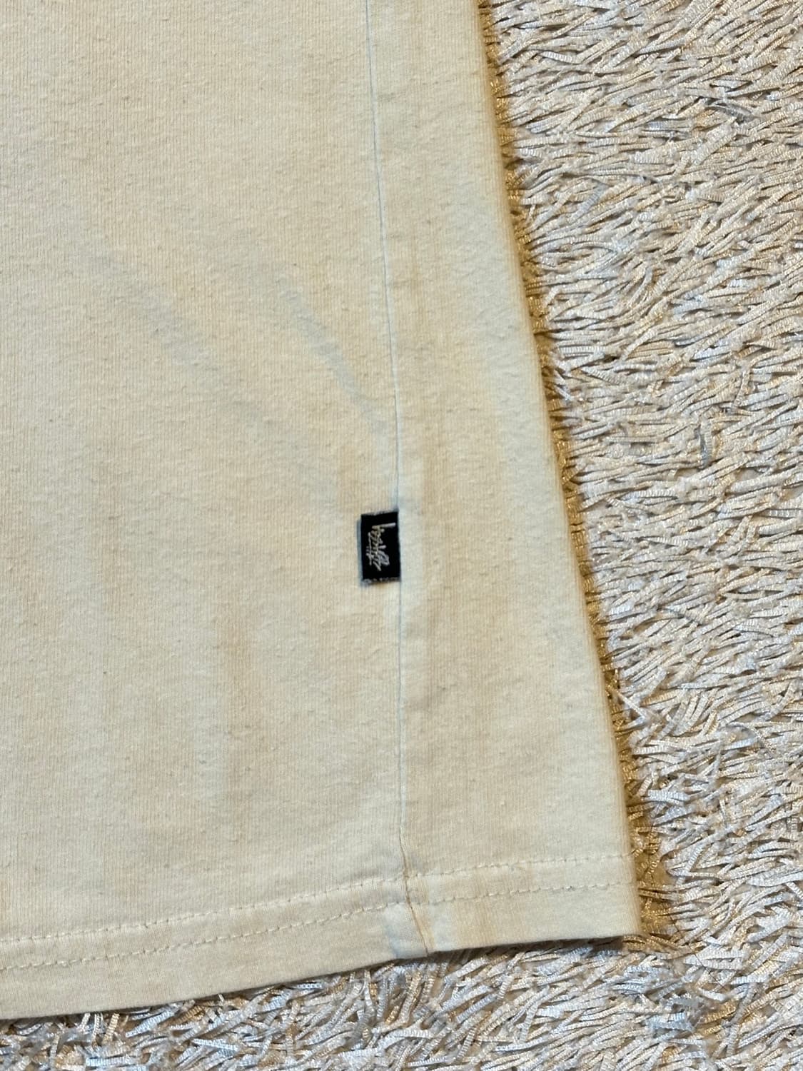 스투시 STUSSY 월드투어 반팔 티셔츠 아이보리 상품이미지5