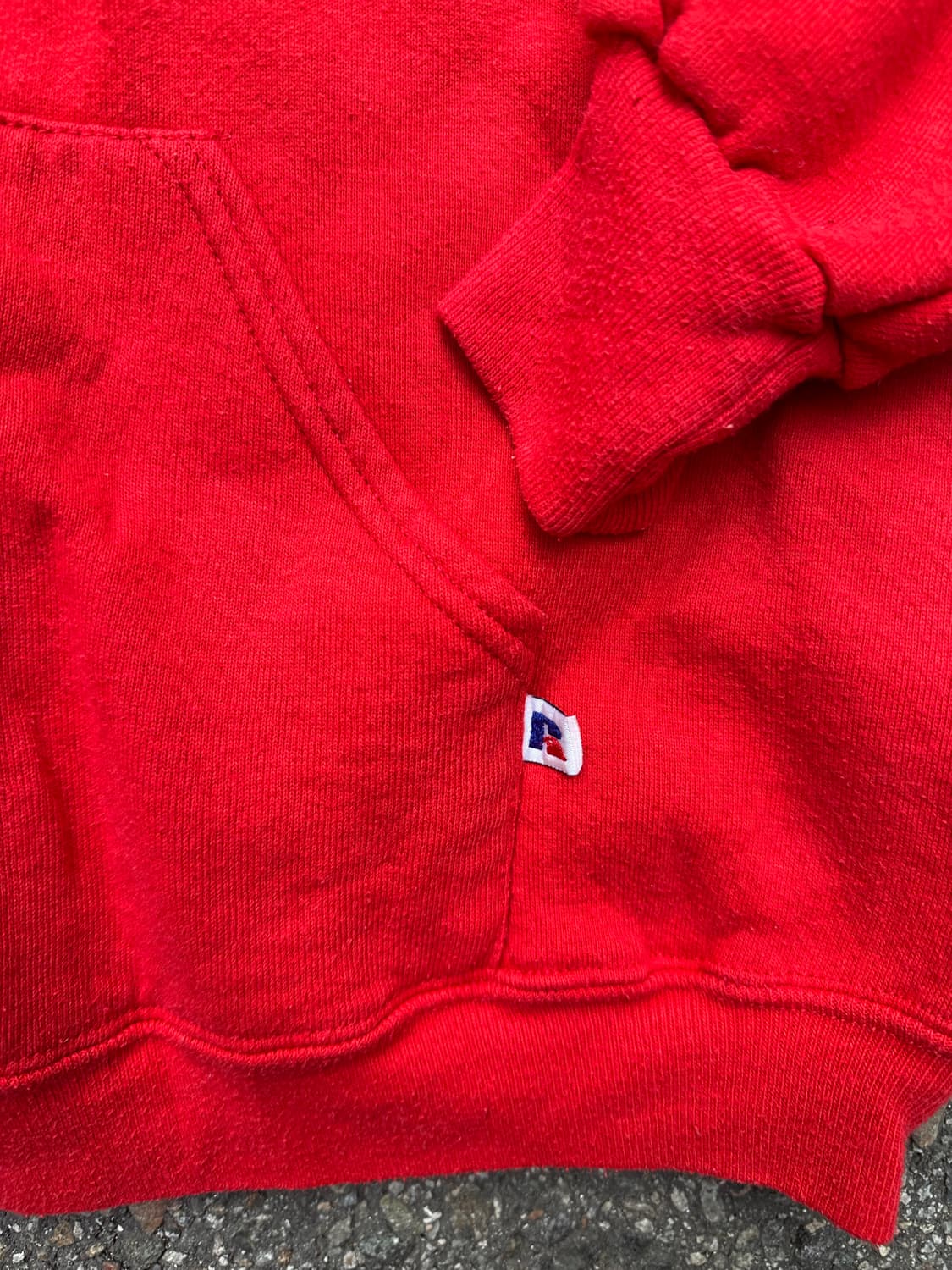 빈티지 80s 러셀 후드 티셔츠 상품이미지3