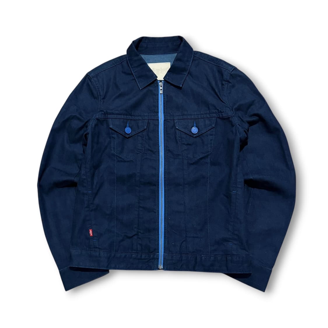 Levi's 인디고 데님 집업 자켓 상품이미지1