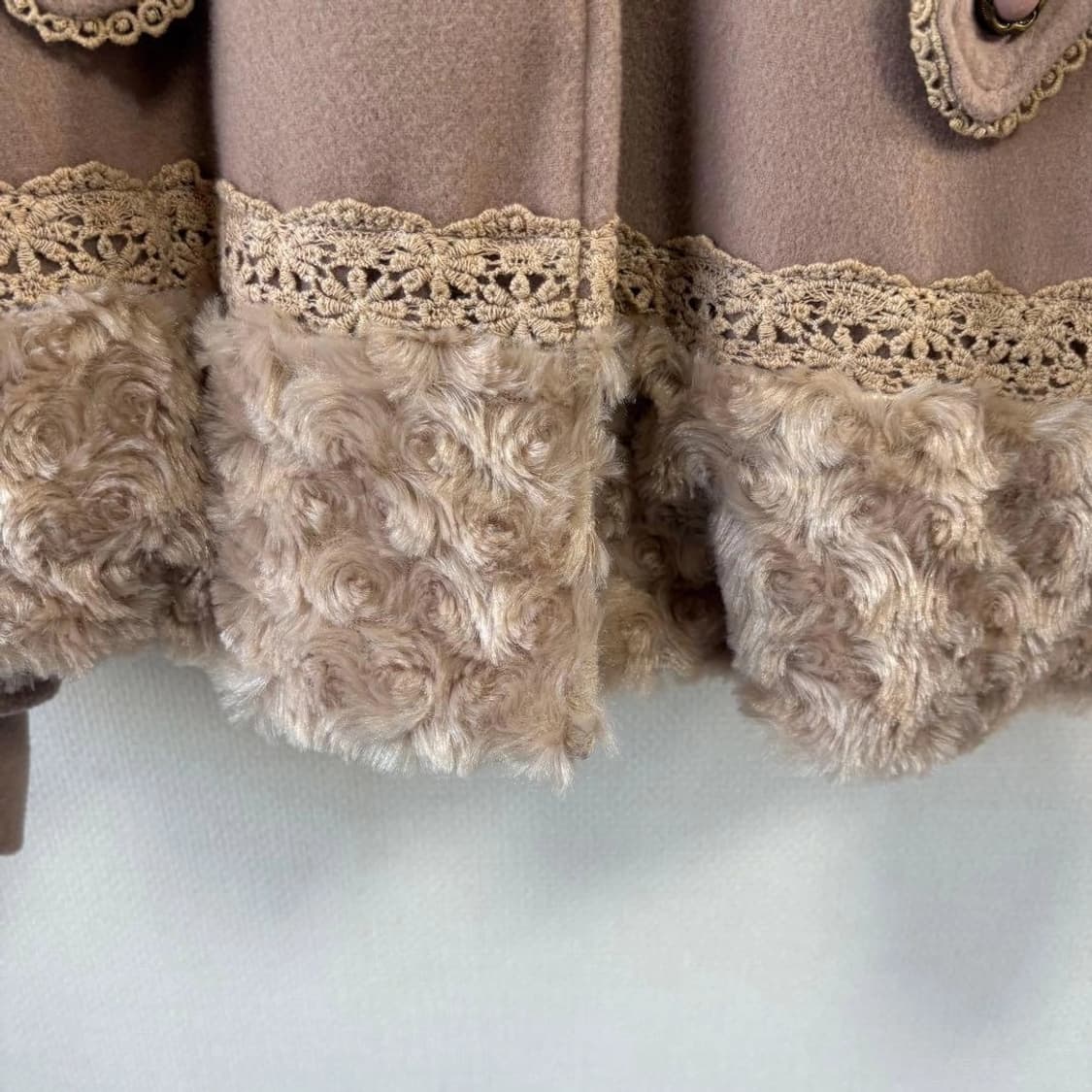 엑시즈팜 히메갸루 라떼갸루 코트 빈티지 로걀 상품이미지3