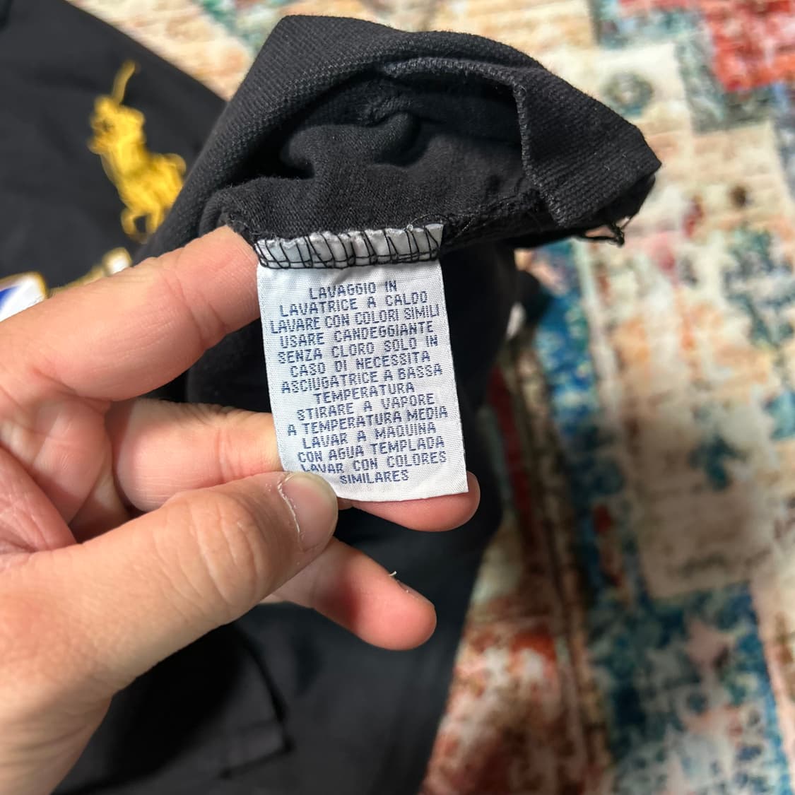 [M] 폴로 랄프로렌 치프키프 블랙와치 빅포니 카라 반팔 상품이미지7